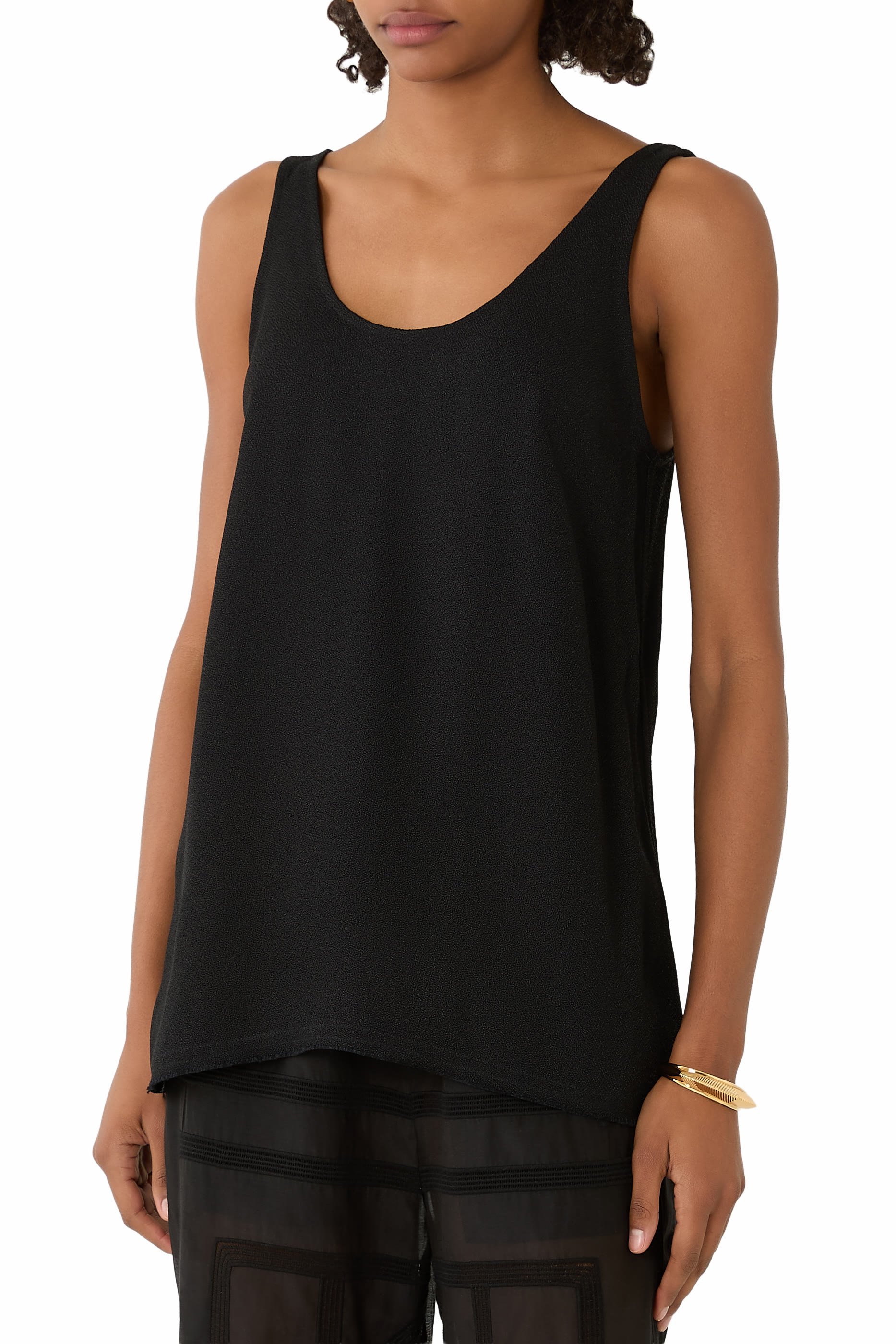 بلوزة سابل بلا أكمام