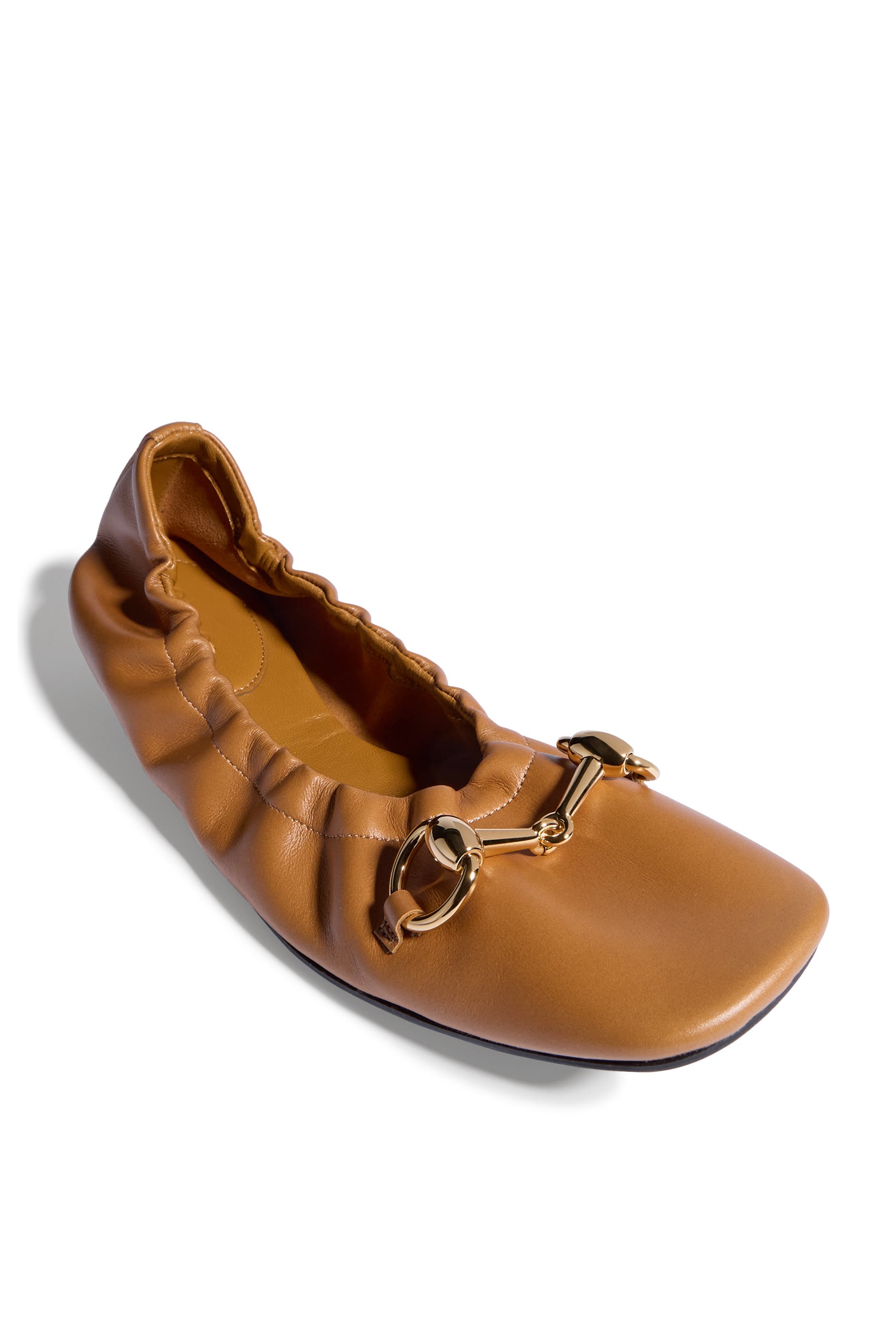 حذاء بالرينا بحلية لجام حصان ونعل مسطح