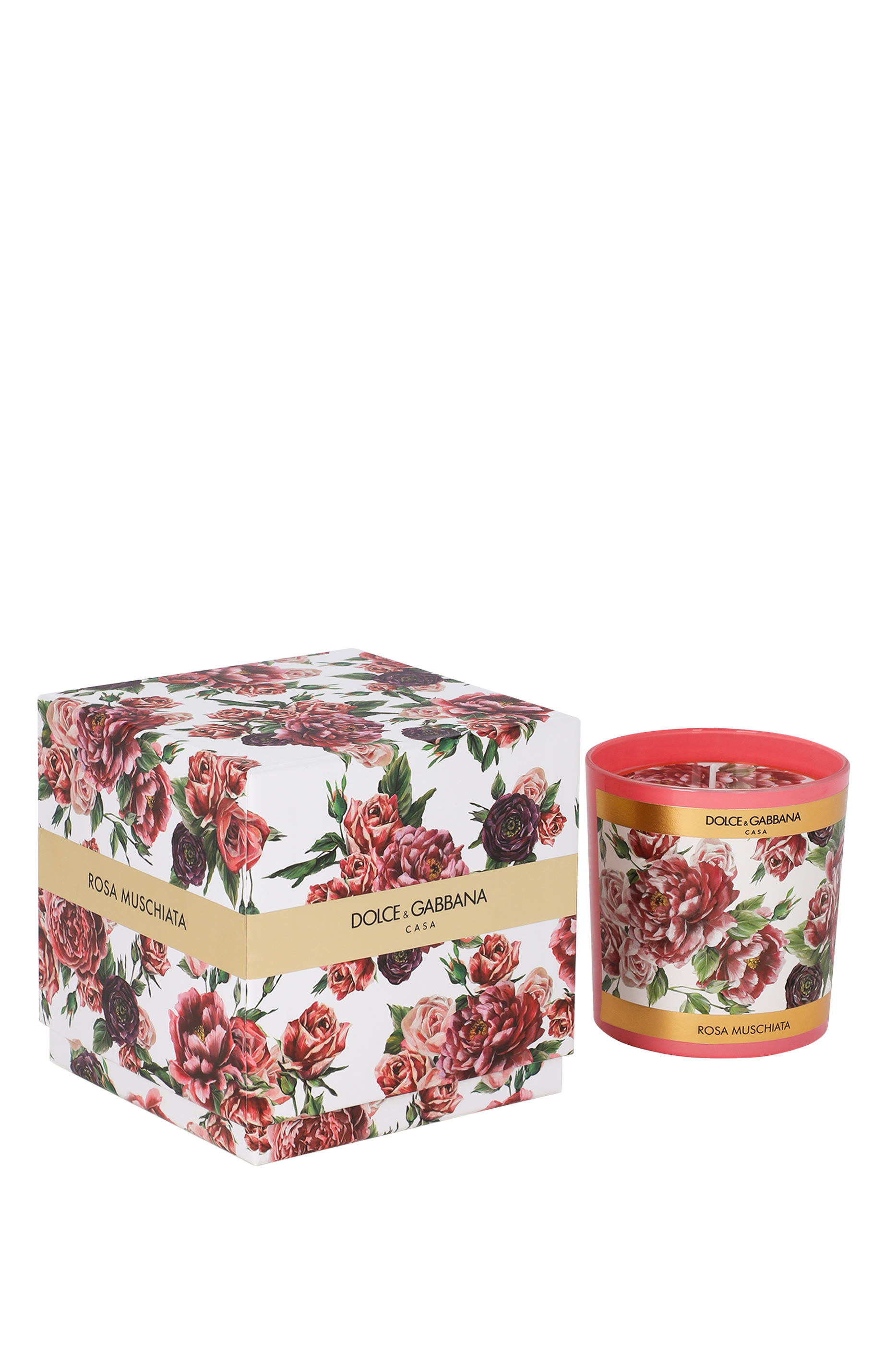 شمعة معطرة بشعار الماركة &ndash; روزا موسشاتا