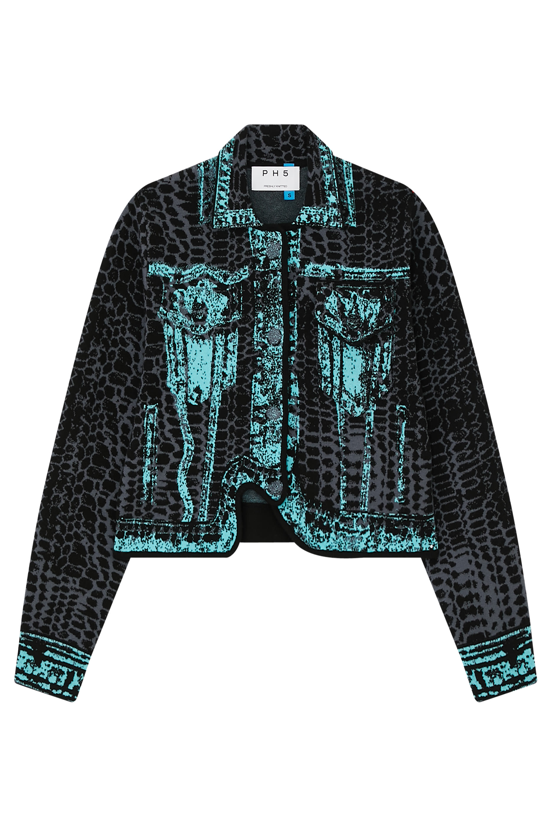 جاكيت بيتي بقصة قصيرة فضفاضة