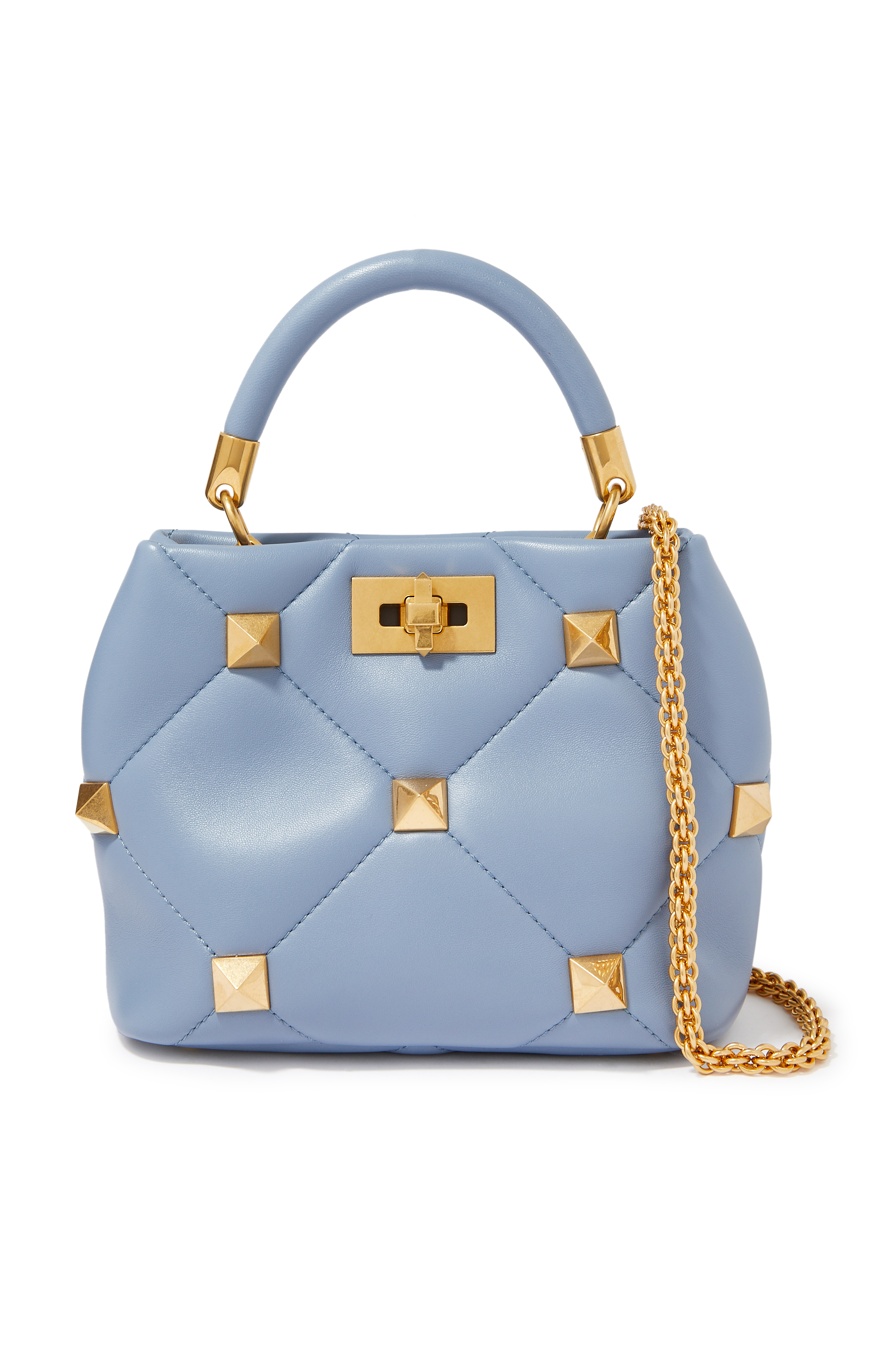 حقيبة فالنتينو غارافاني رومان بيد علوية وحلي