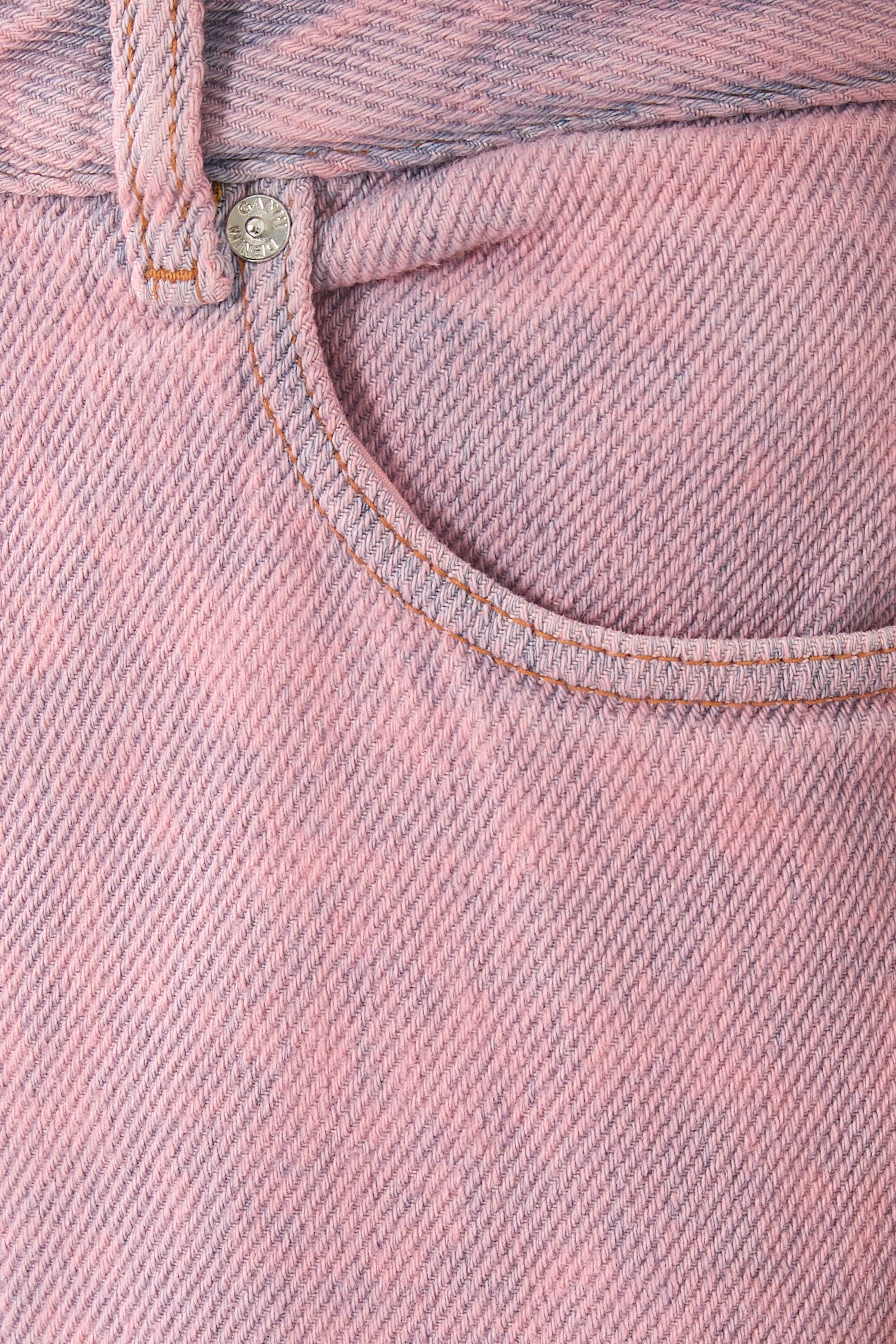 بنطال جينز ستاري بلون باهت