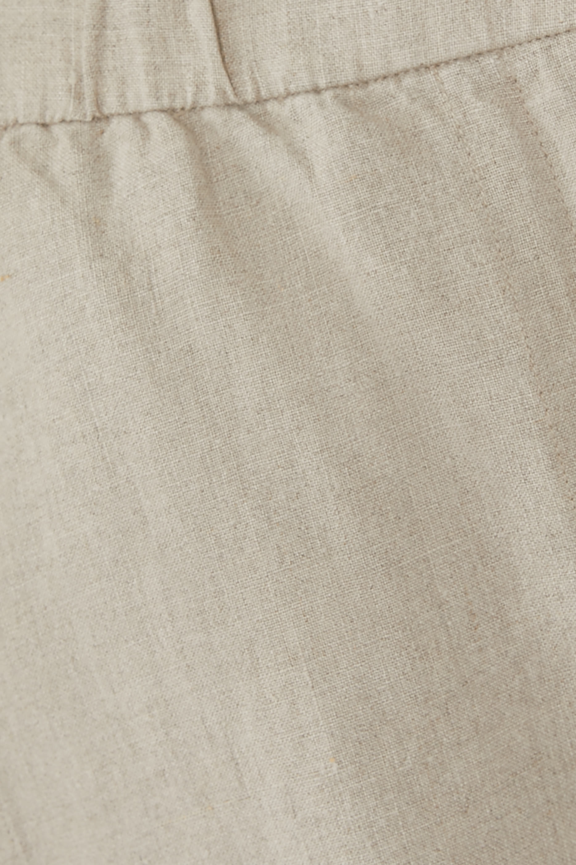 بنطال بقصة ساق واسعة كتان عضوي