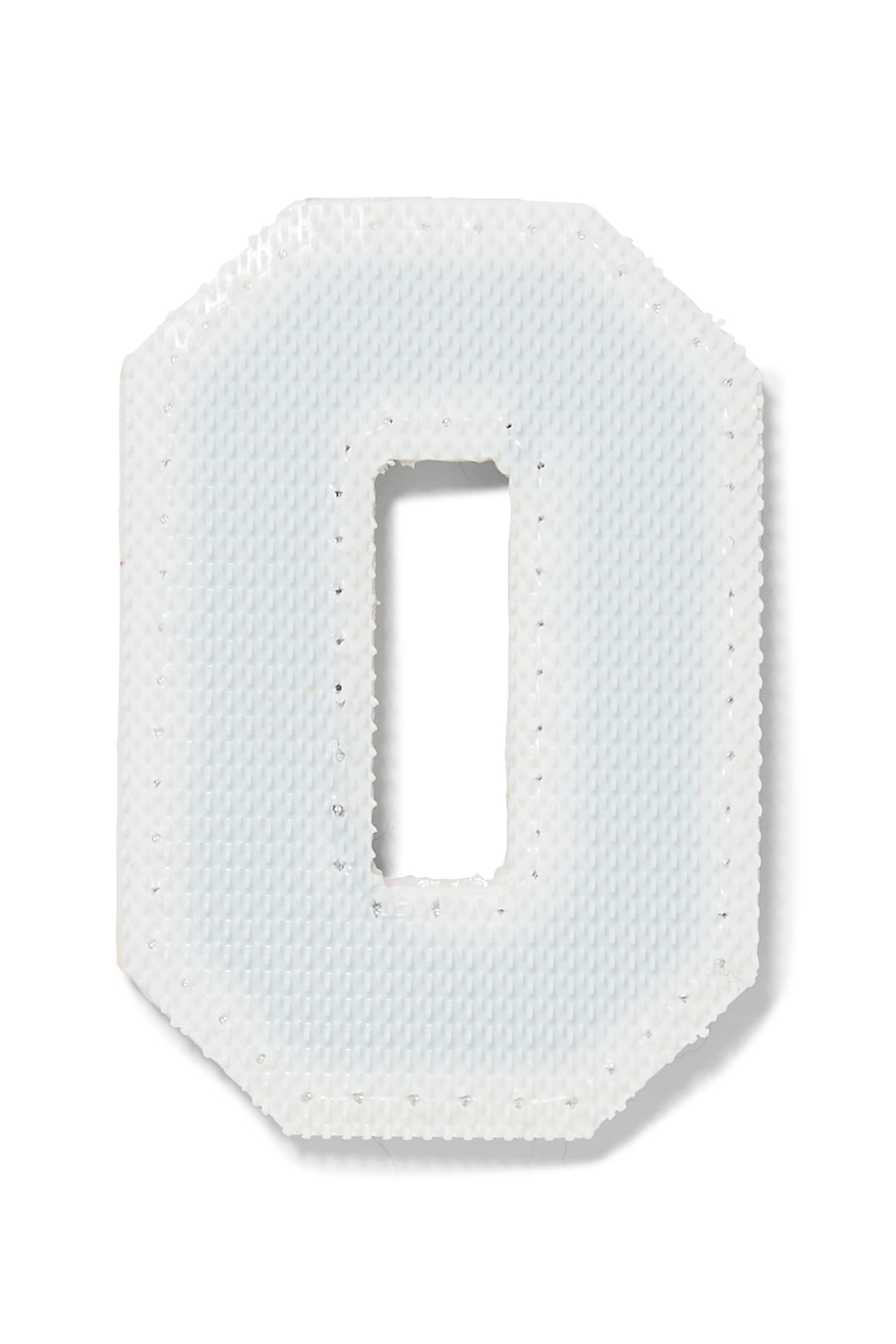 رقعة بتصميم حرف O لامعة شنيل مقاس 2 بوصة للأطفال