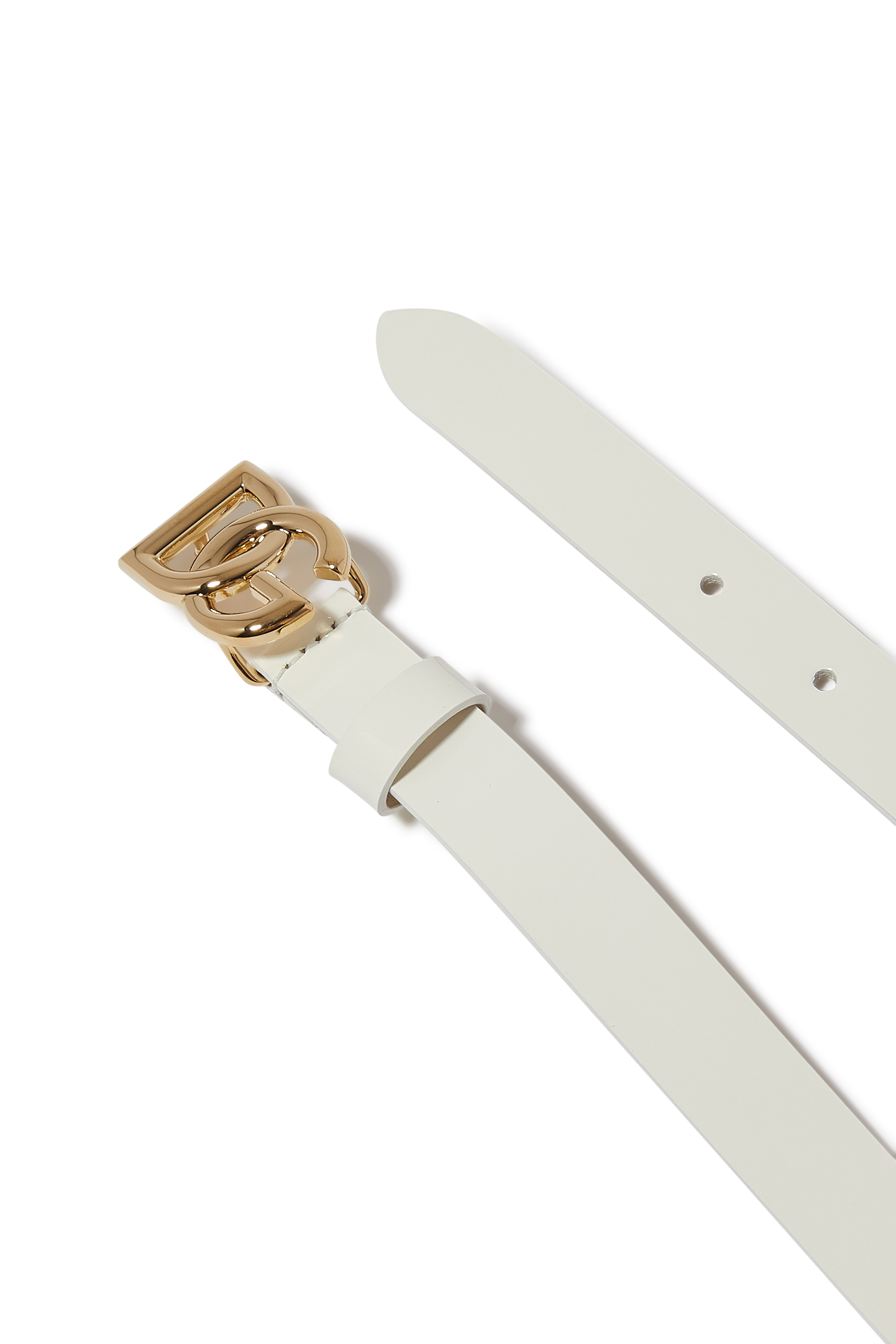 حزام للأطفال بإبزيم بحروف شعار الماركة