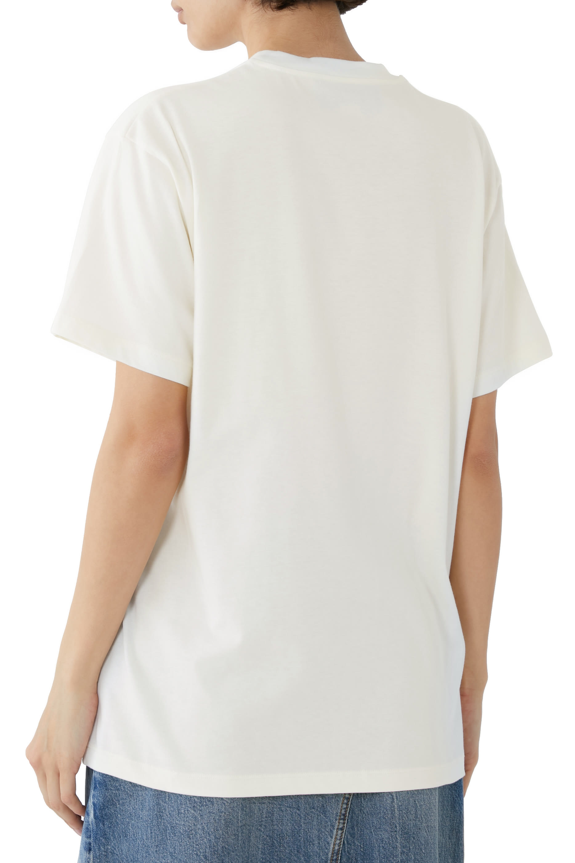 تيشيرت بشعار الماركة قطن