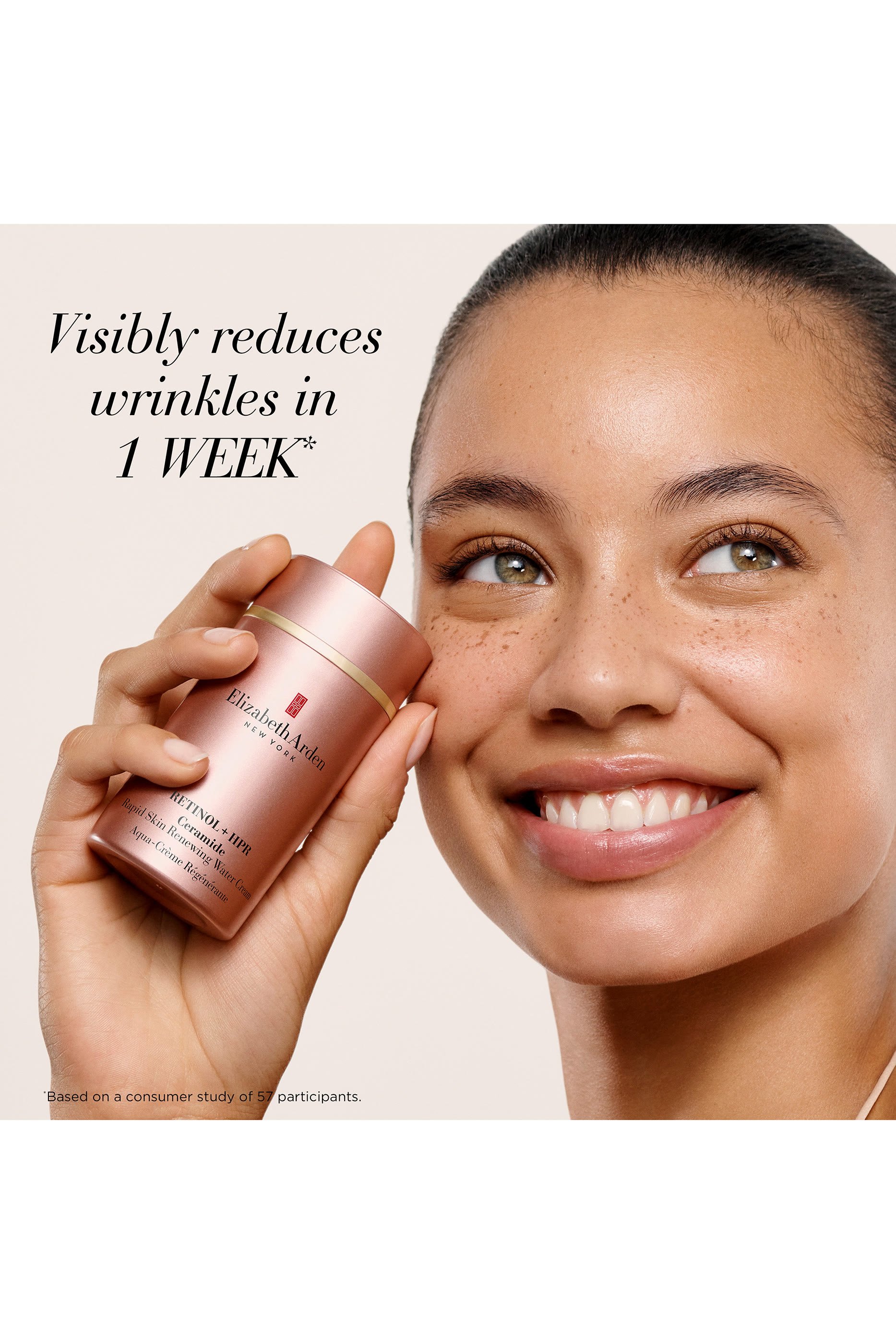 كريم مائي بالريتينول واتش بي آر والسيراميد لتجديد البشرة على الفور