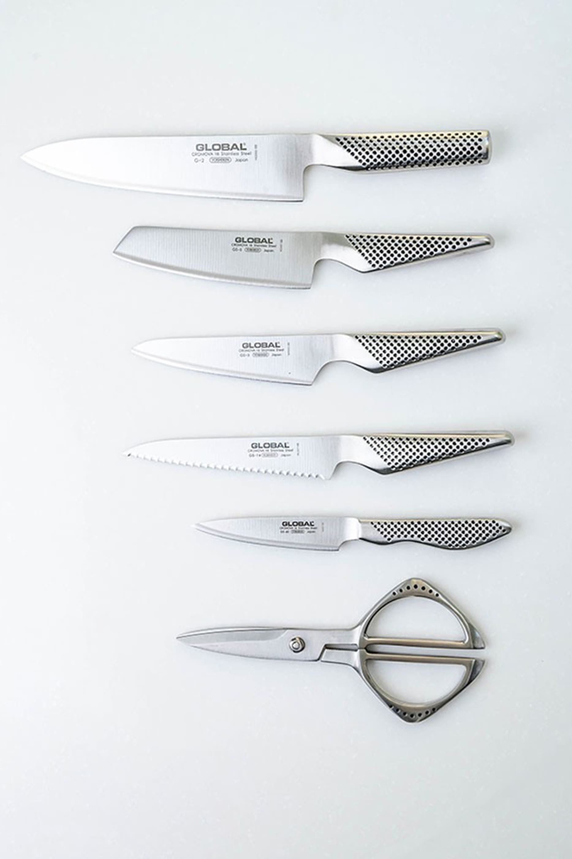 طقم حمالة سكاكين،  7 قطع