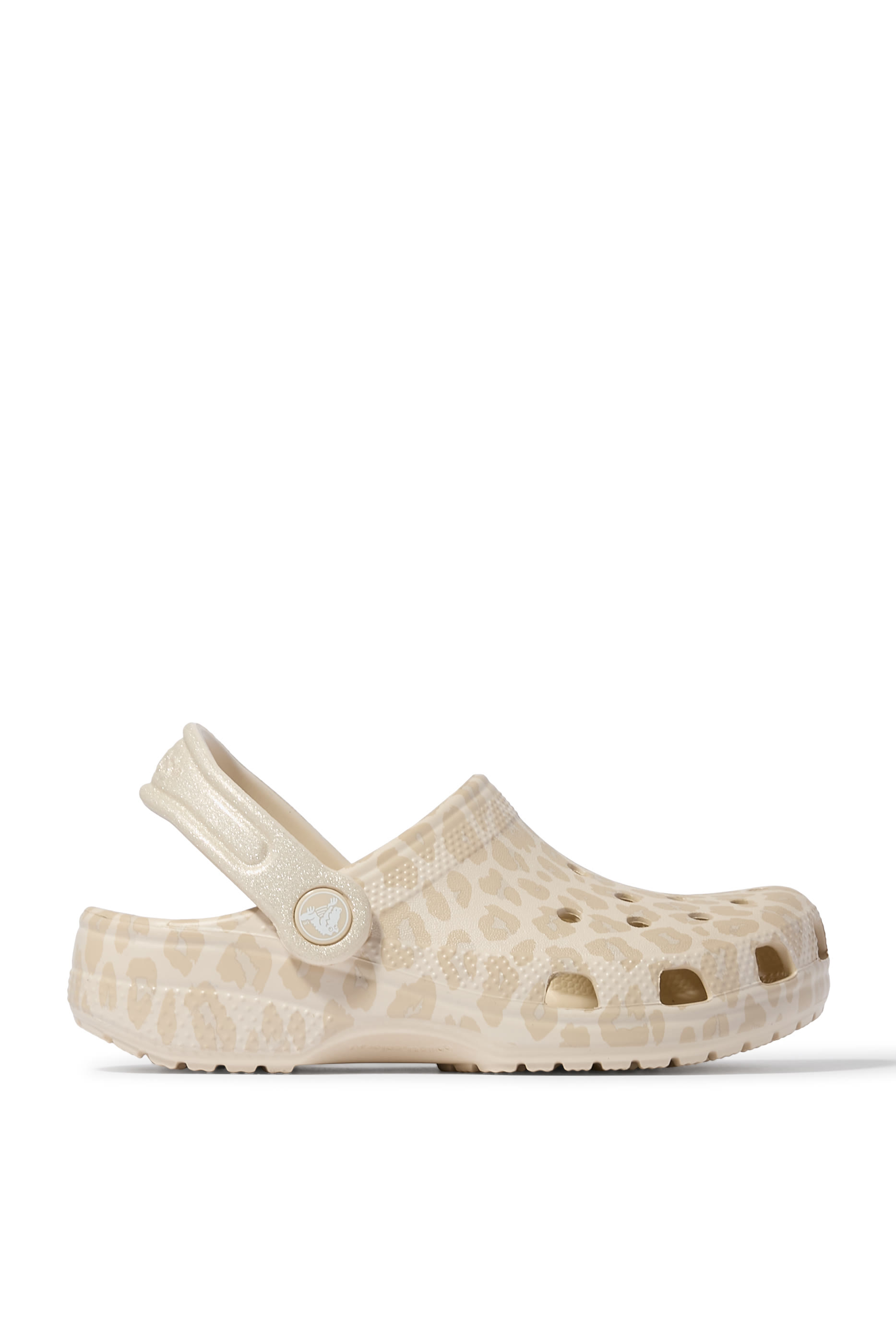 صندل كلاسيك مفتوح بنقشة جلد فهد جليتر للأطفال