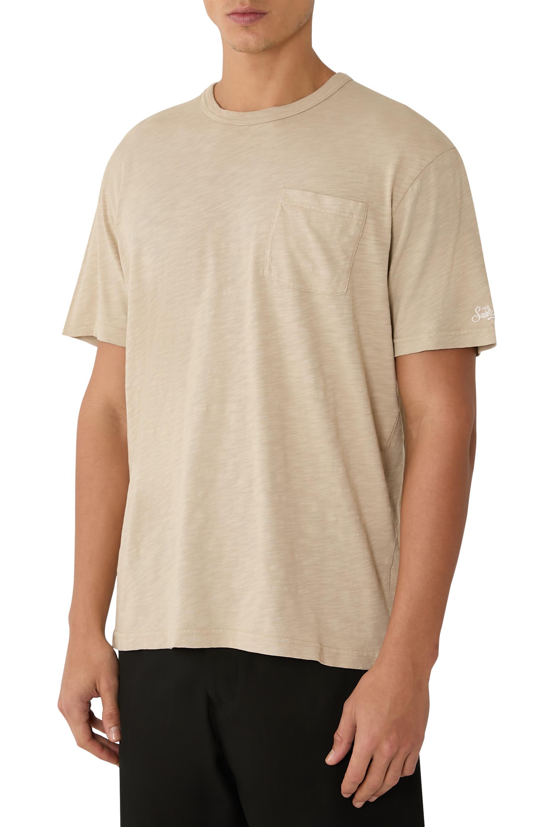Linen Ecstasea T-shirt With Pocket