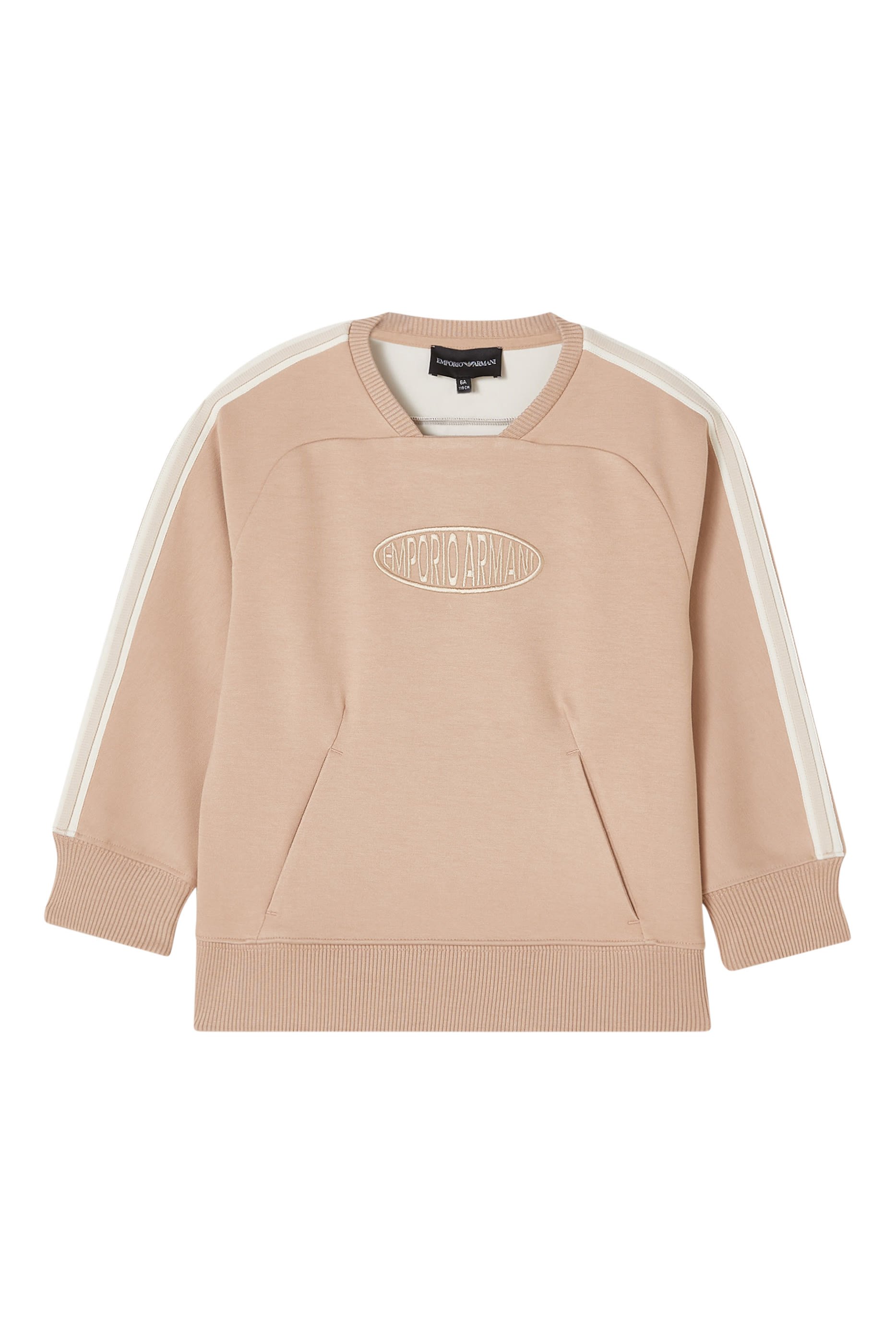 سويت شيرت بشعار الماركة للأطفال