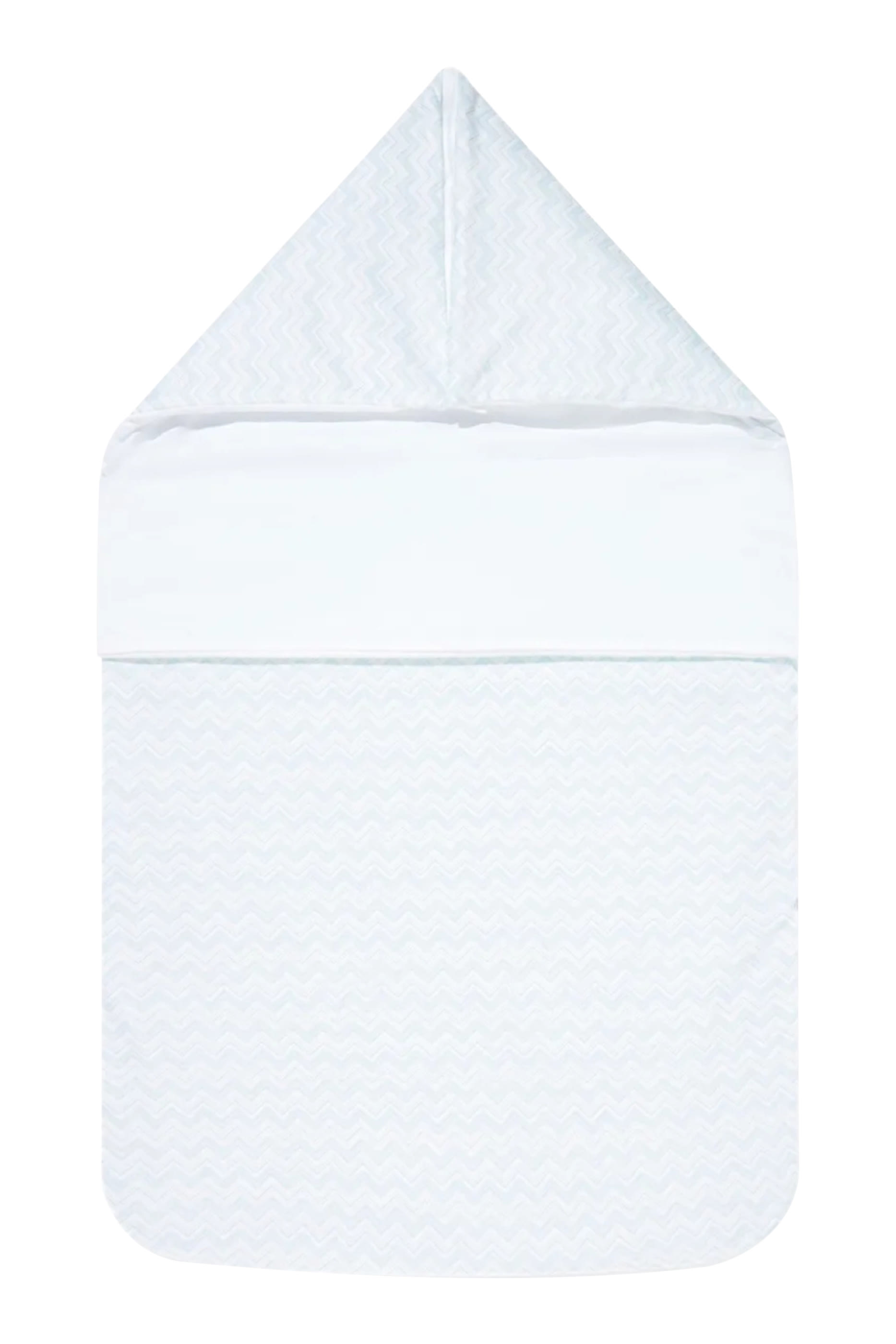 بطانية بنقشة خطوط متعرجة للأطفال