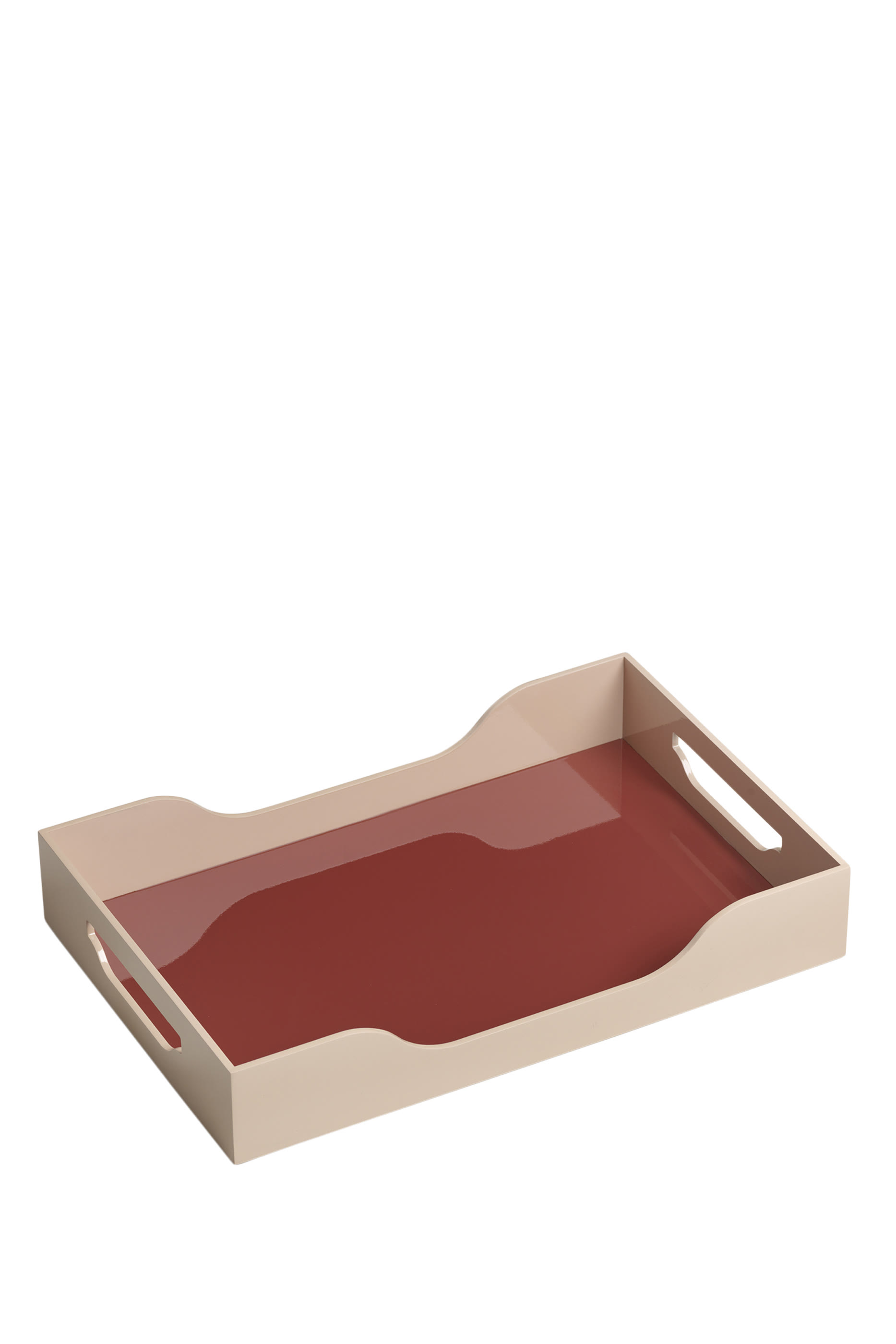 صينية كبيرة مطلية باللكر