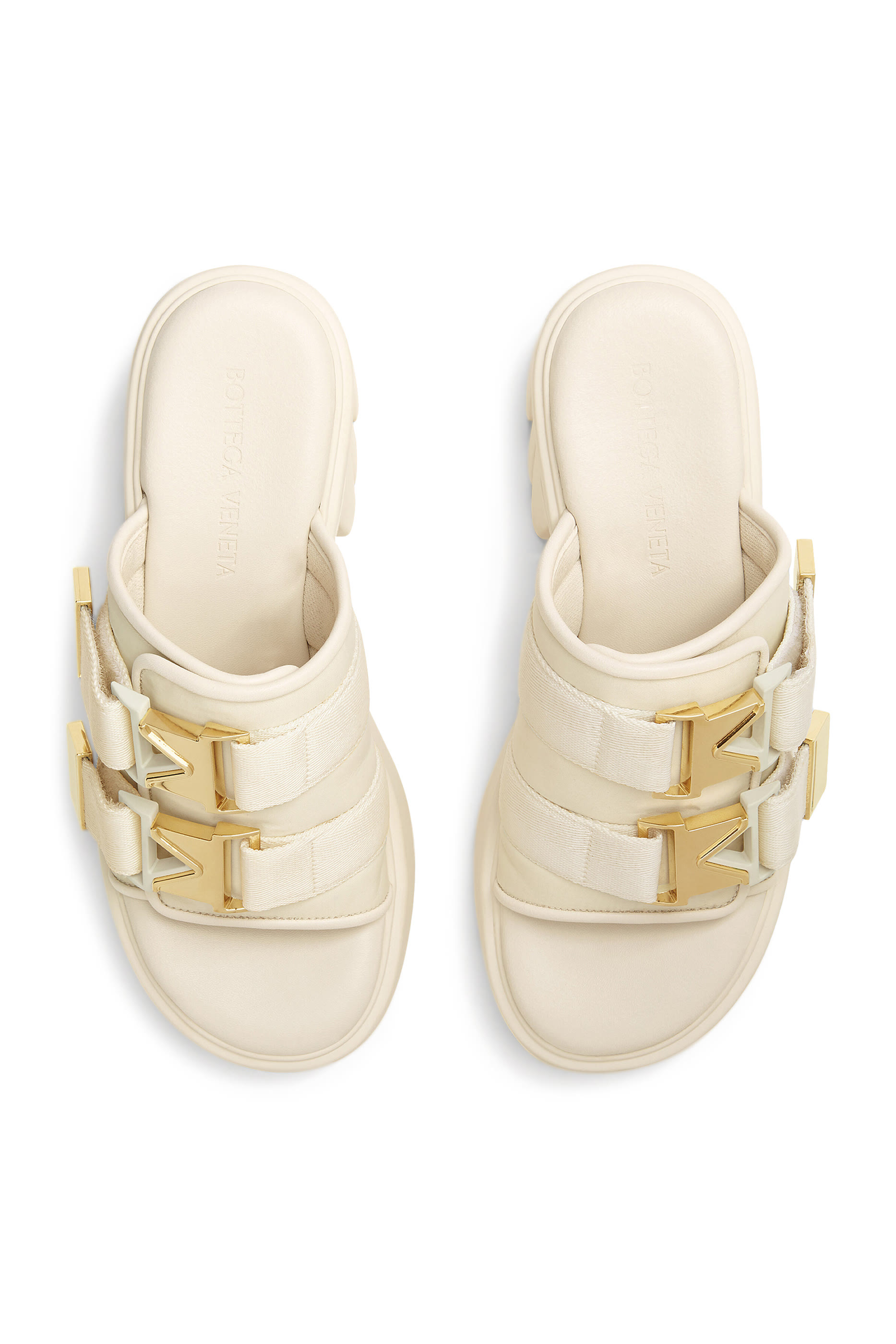 Flash Buckle-Embellished 90 Mules