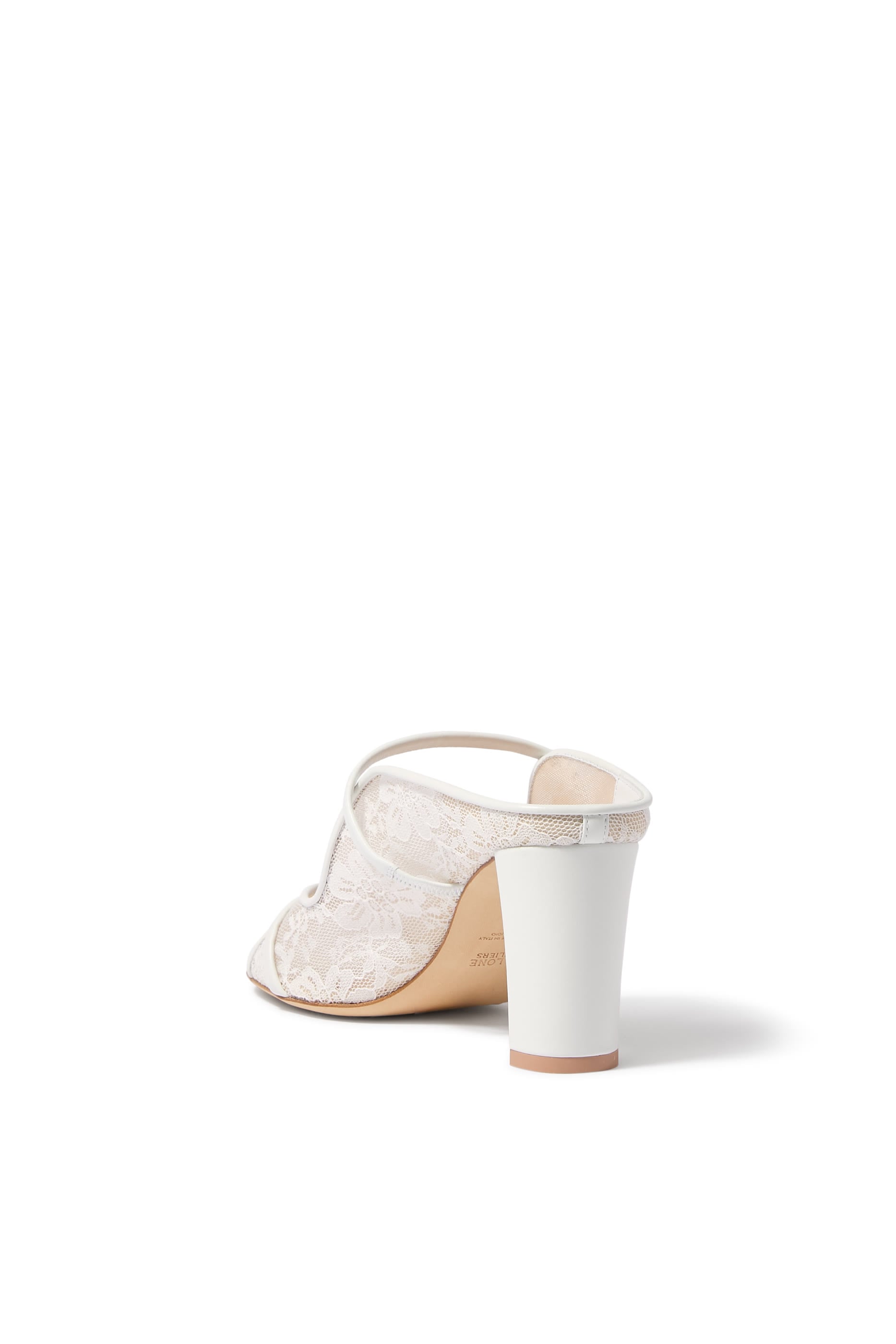 صندل نوره بكعب 70 بتفاصيل دانتيل