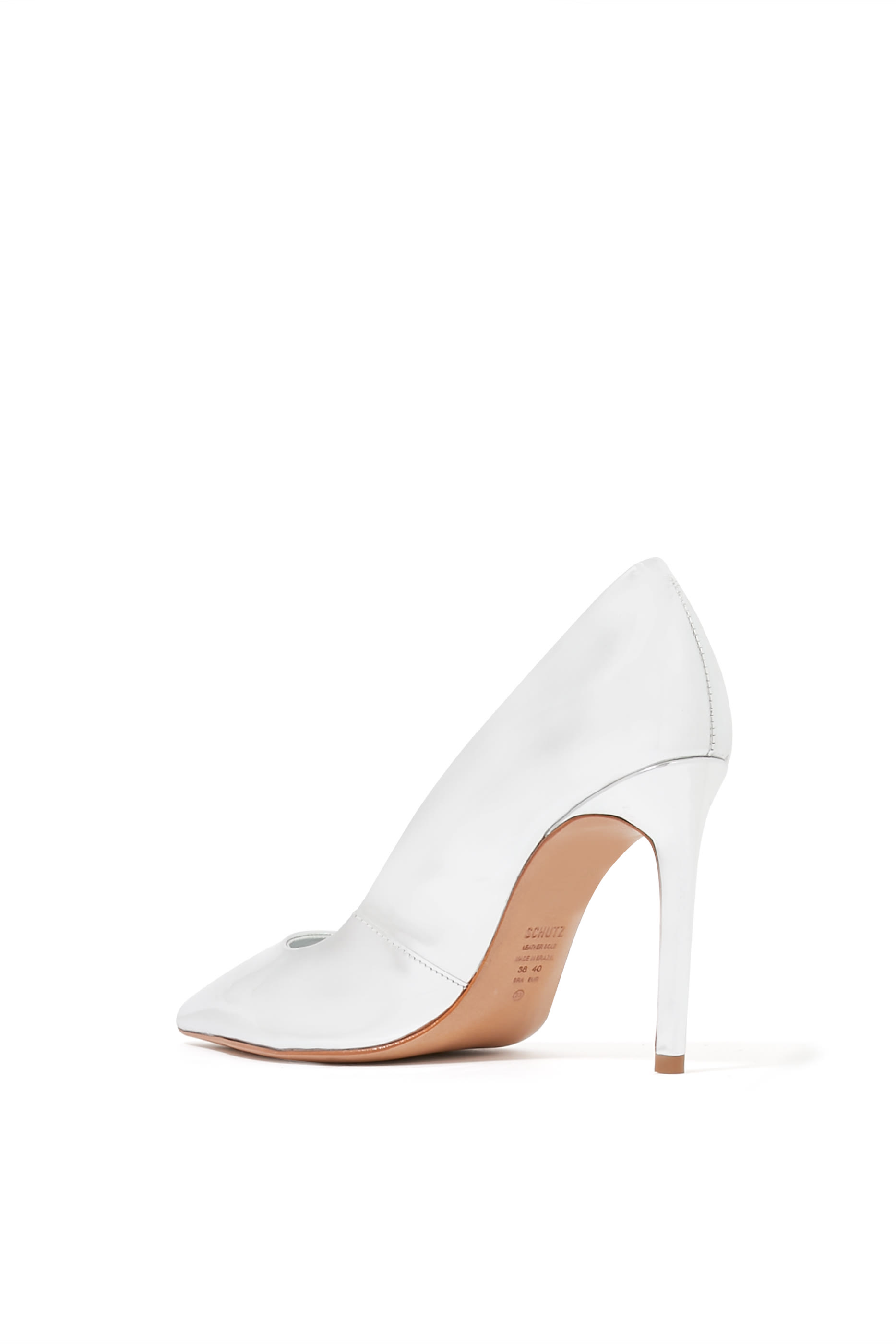 حذاء كلاسيكي لو 100 جلد لامع