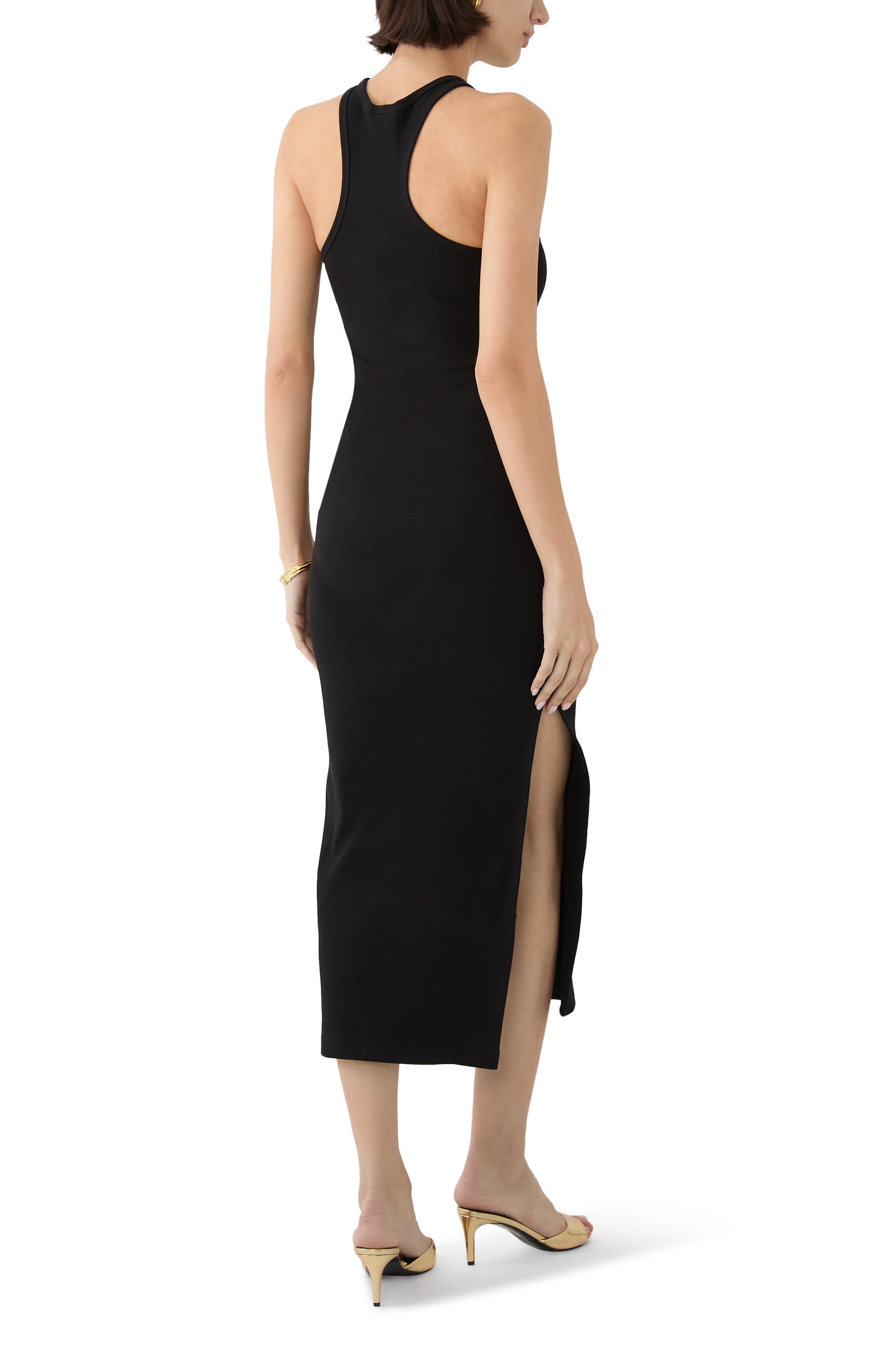 فستان ناينتيز سكوبا مضلع