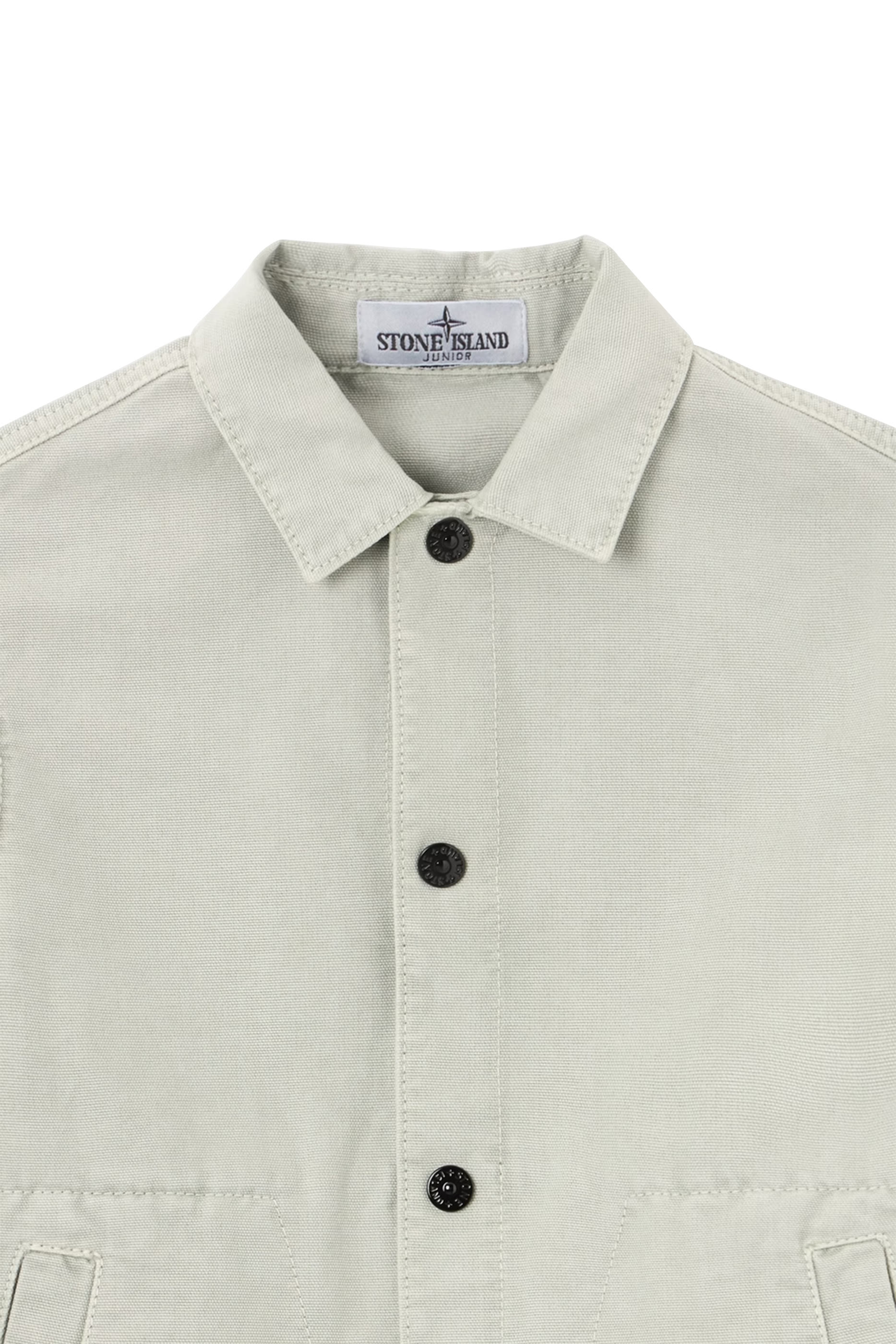 جاكيت كوتش باهت برقعة شعار الماركة للأطفال