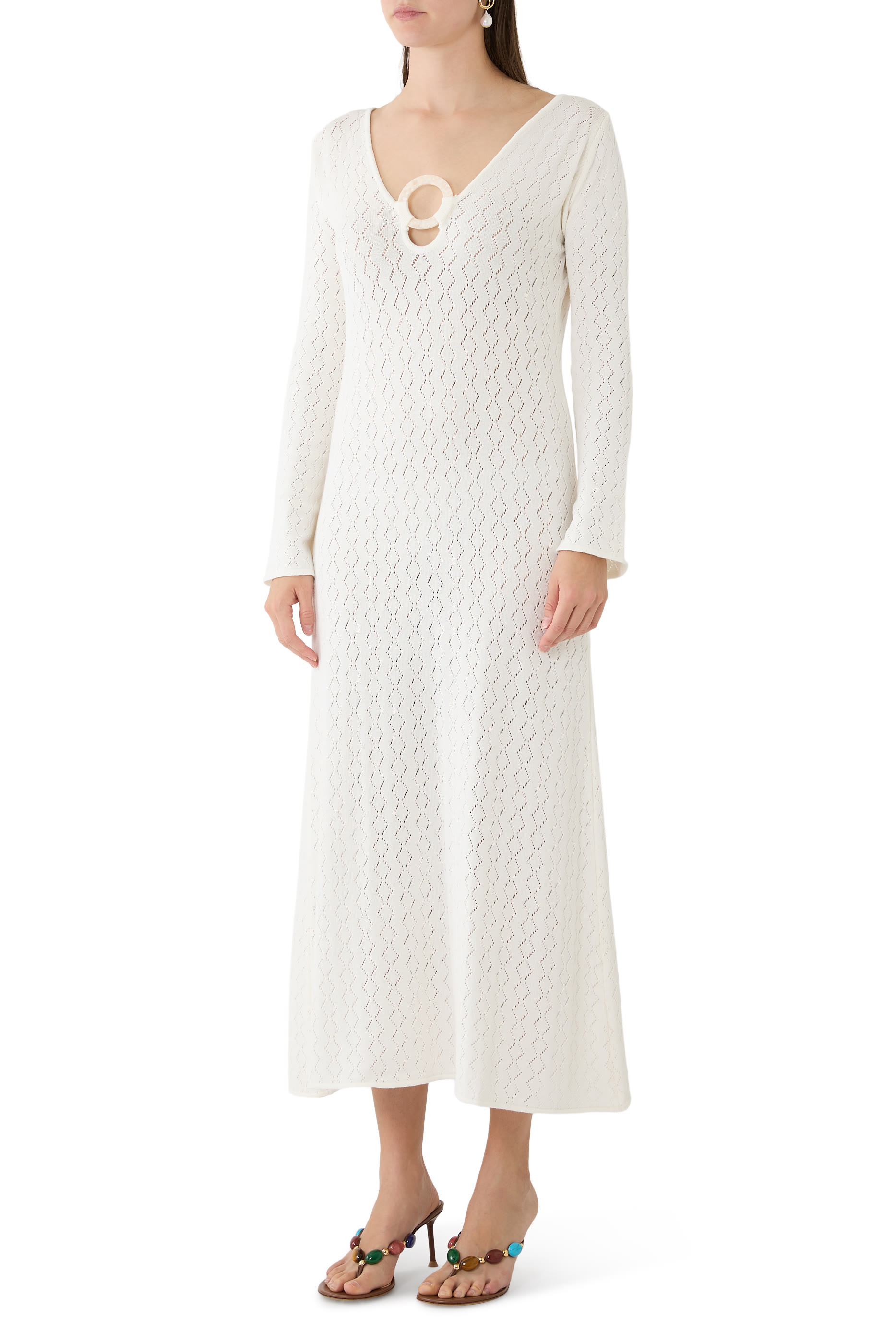 فستان مون طويل