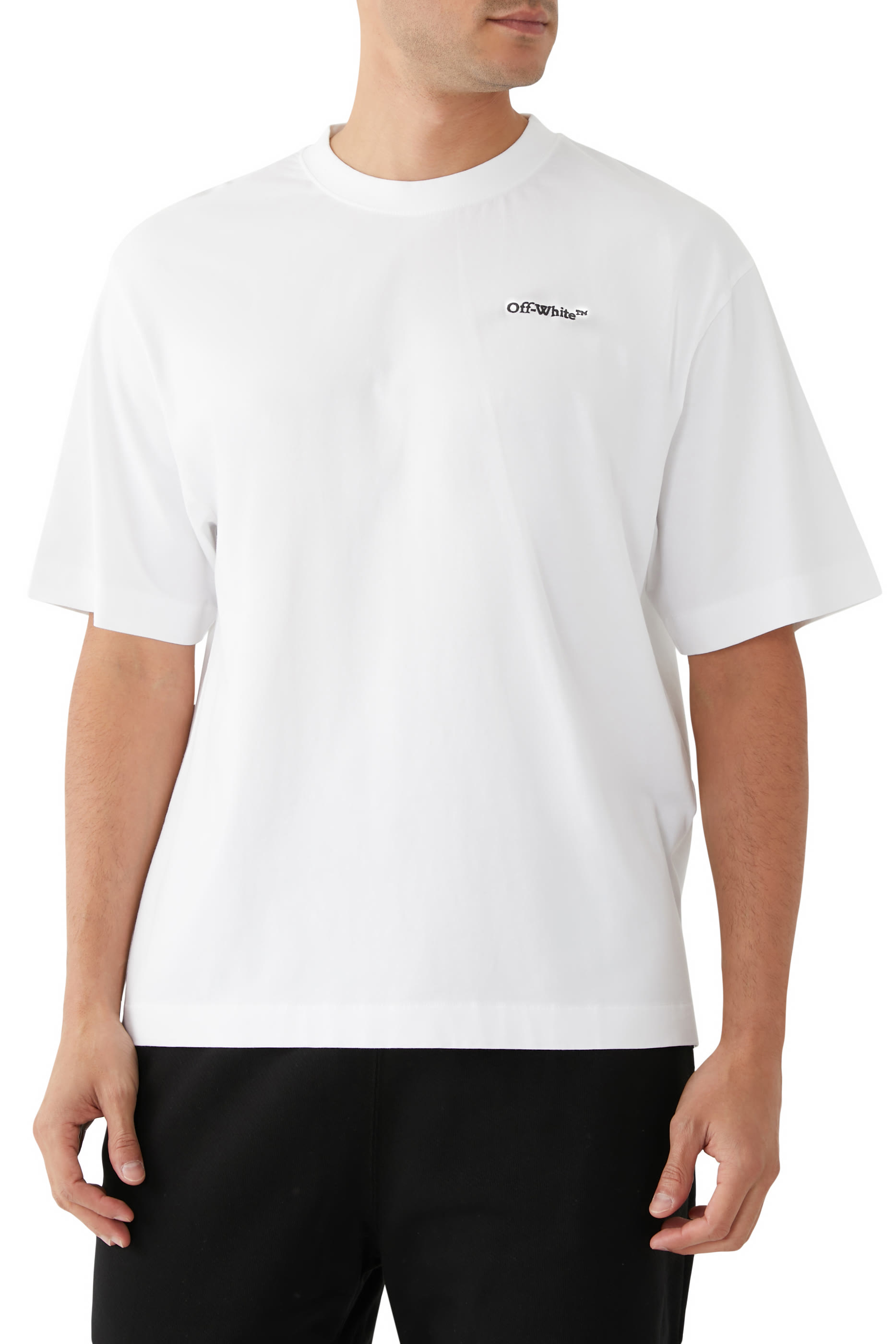 تيشيرت سكيت بطبعة الأسهم ووشم