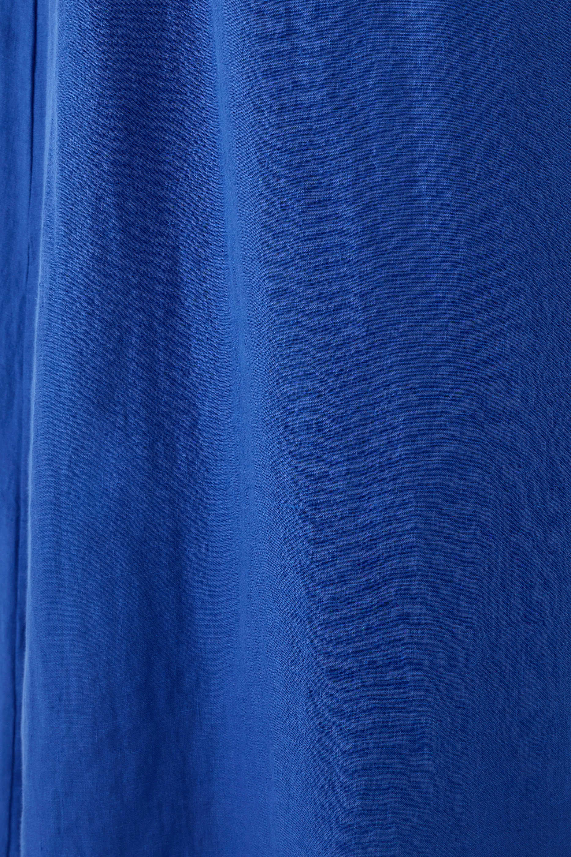 فستان نوم سهل الارتداء بياقة مربعة كتان