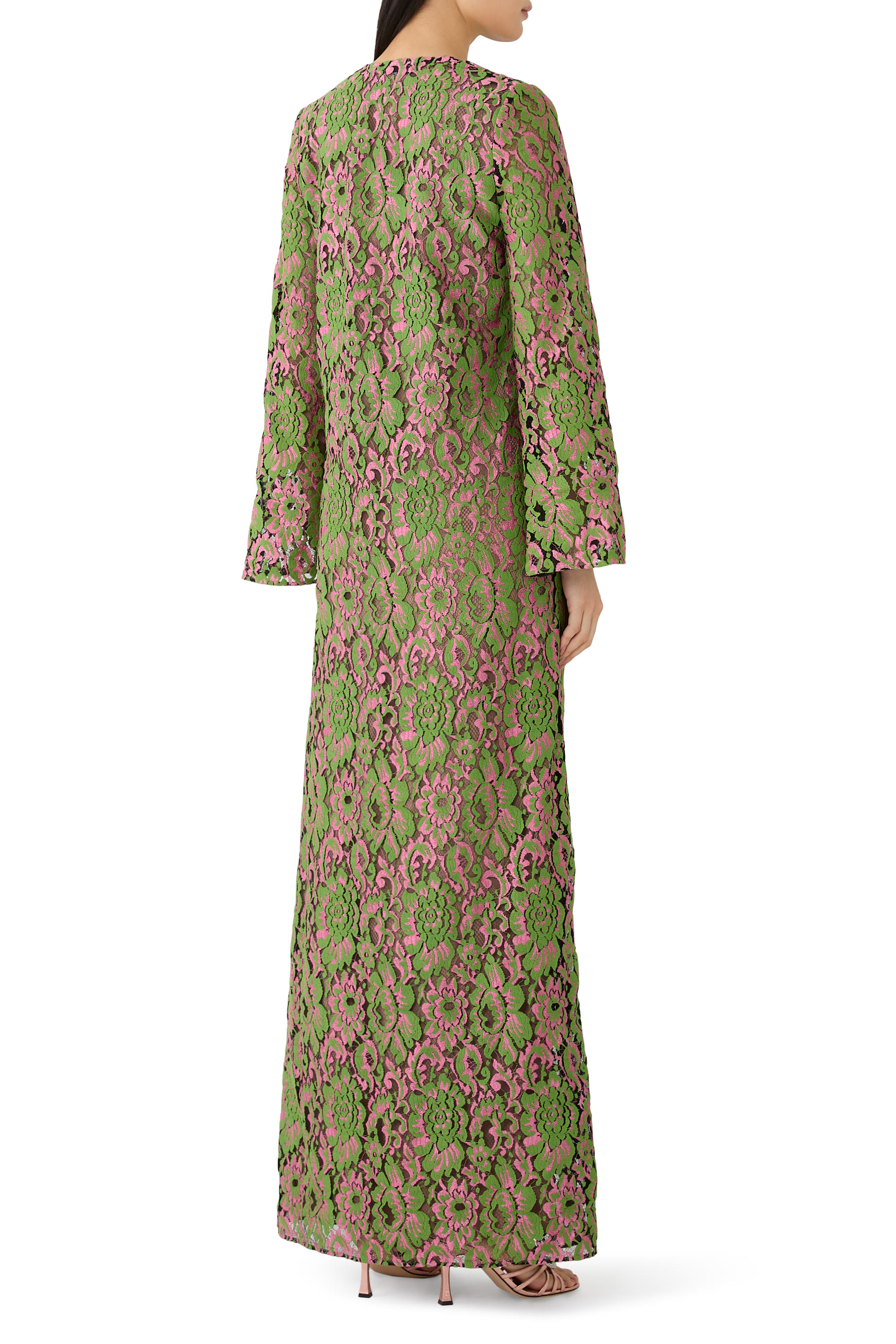 فستان بنقشة زهور