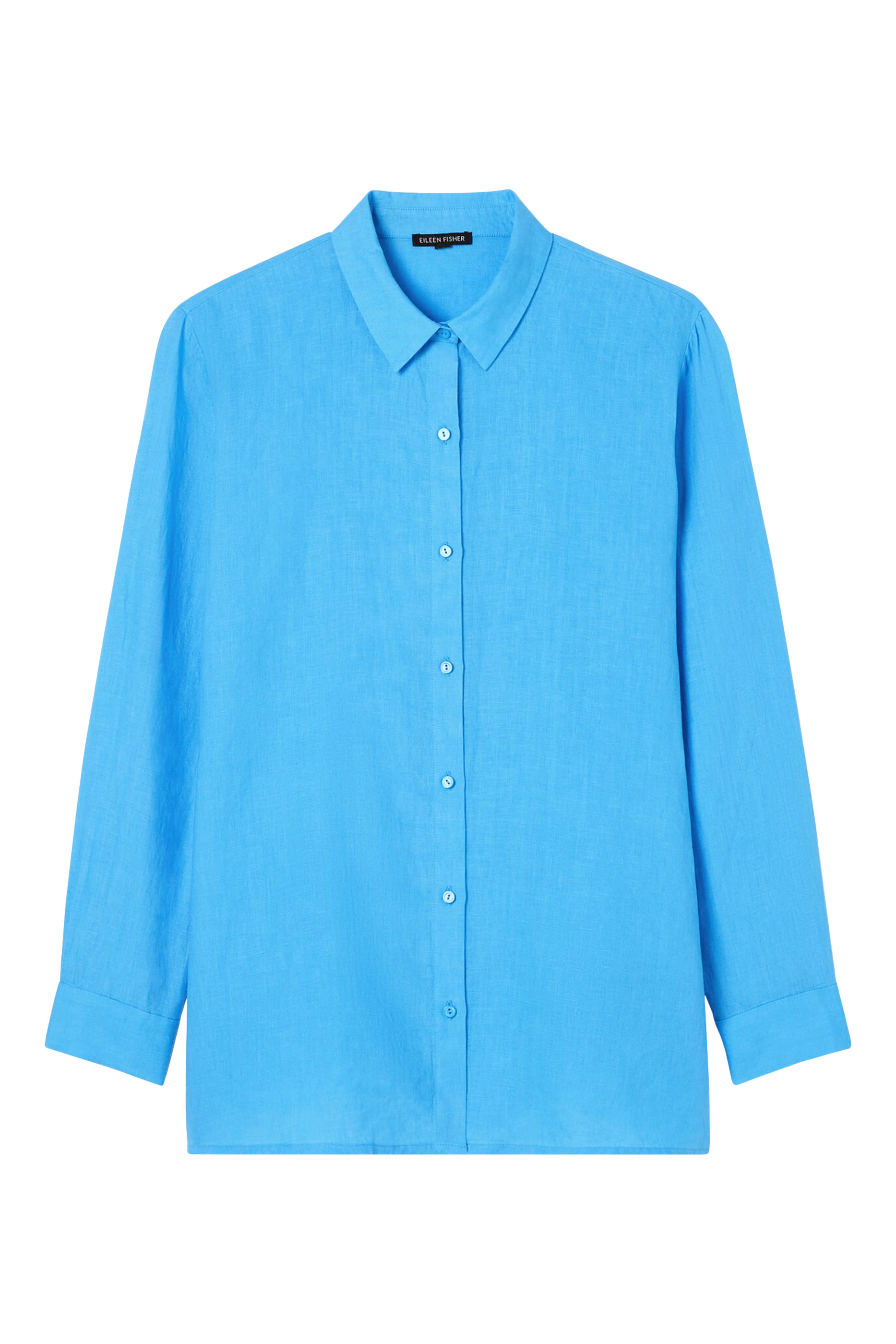 قميص بياقة كلاسيكية كتان عضوي