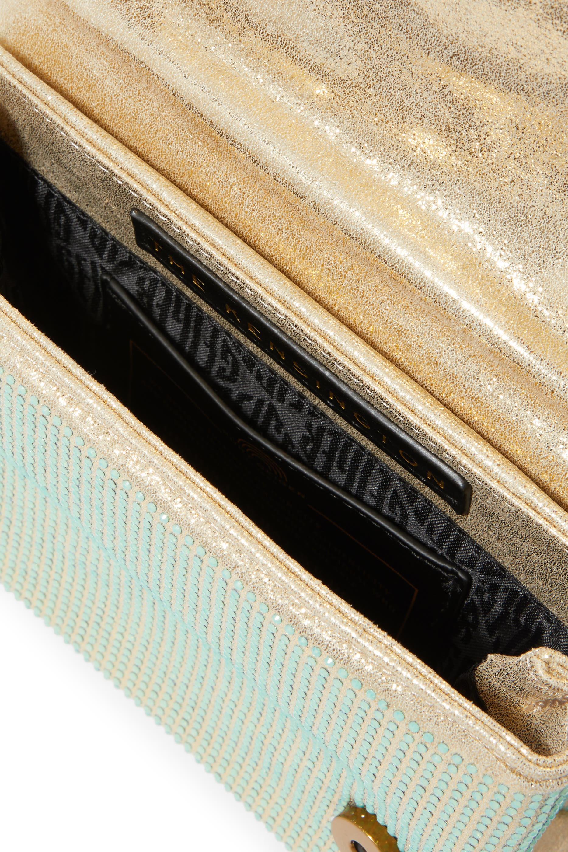 حقيبة كنسينغتون صغيرة بغطاء قلاب