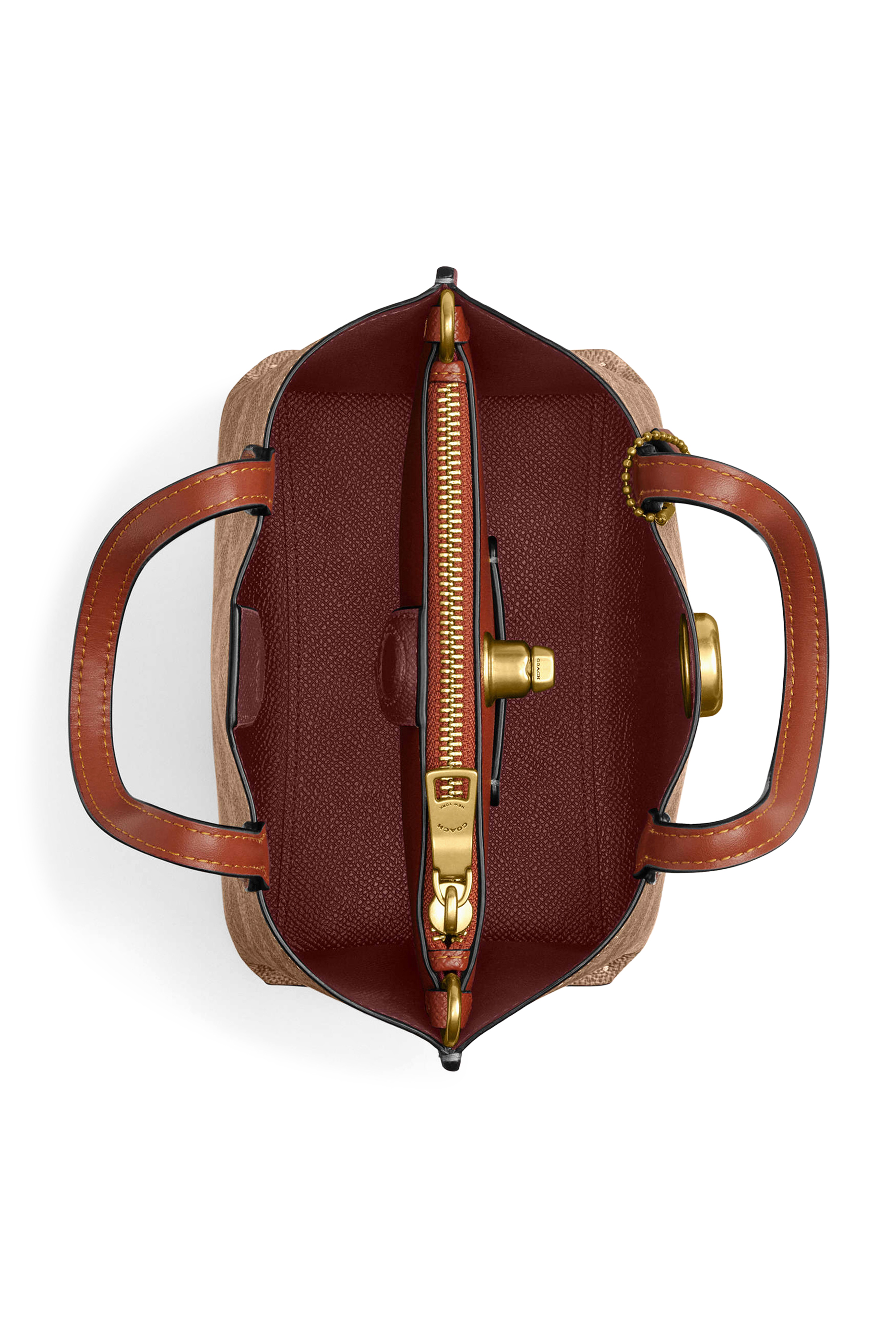 حقيبة يد ويلو 18 قماش قنب بشعار الماركة