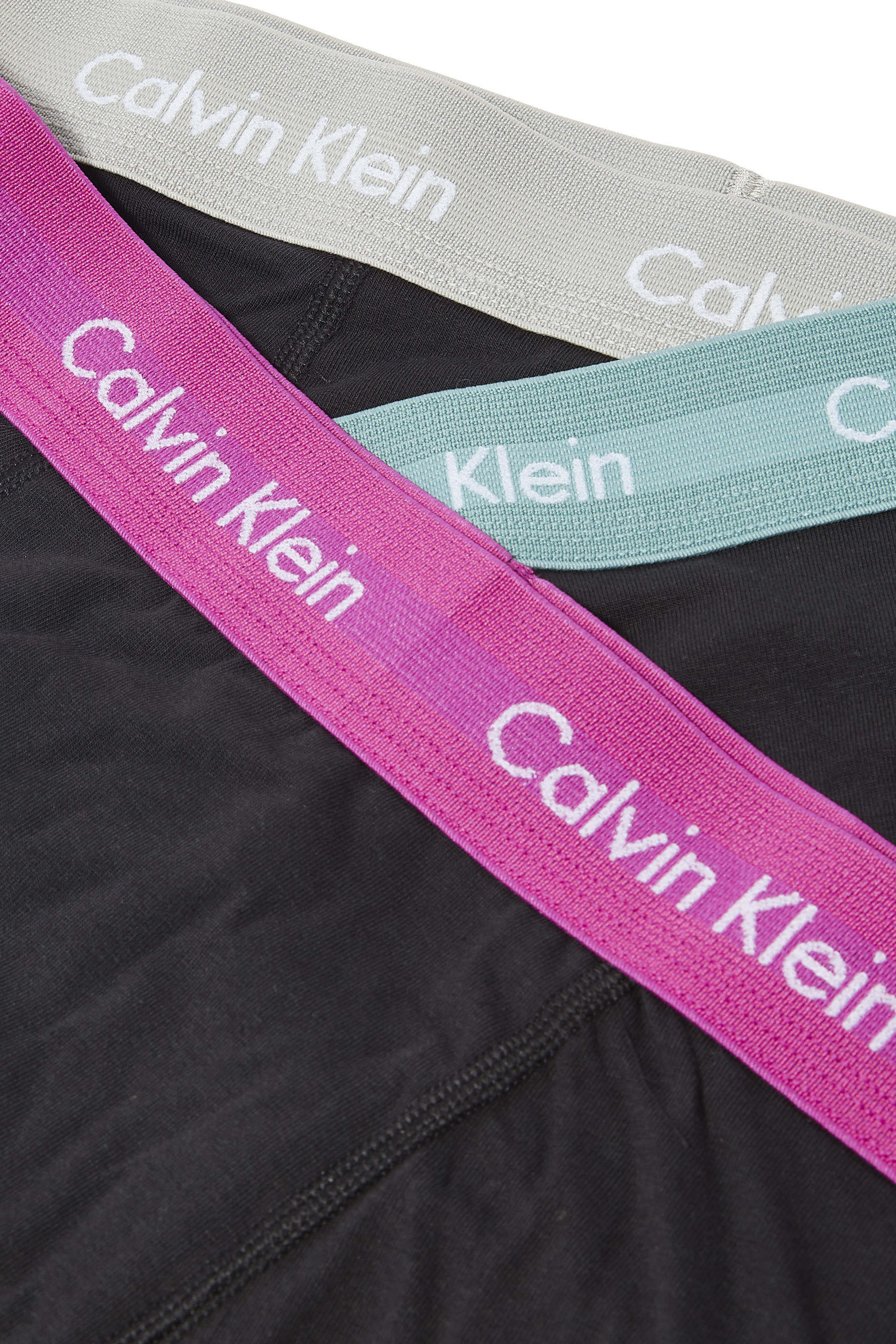 طقم بوكسرات قطن مطاطي، 3 قطع