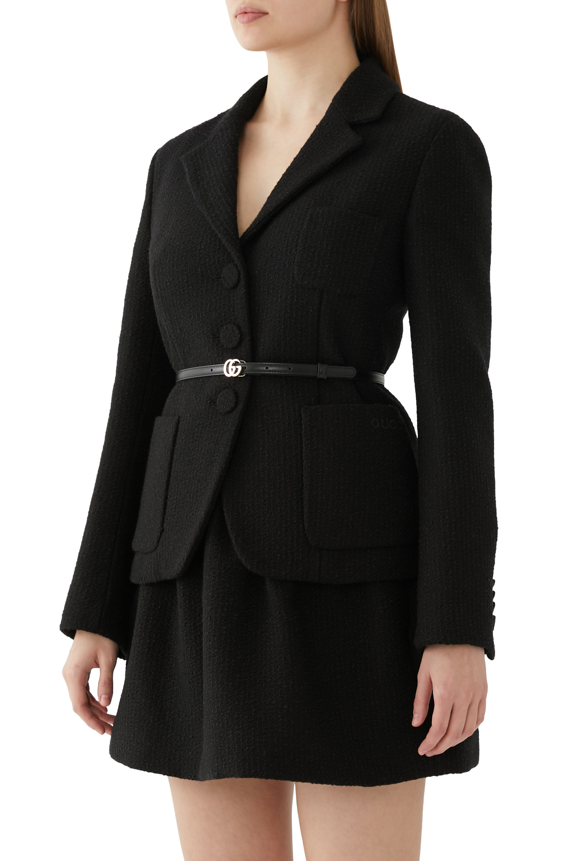 جاكيت مطرز صوف بوكليه