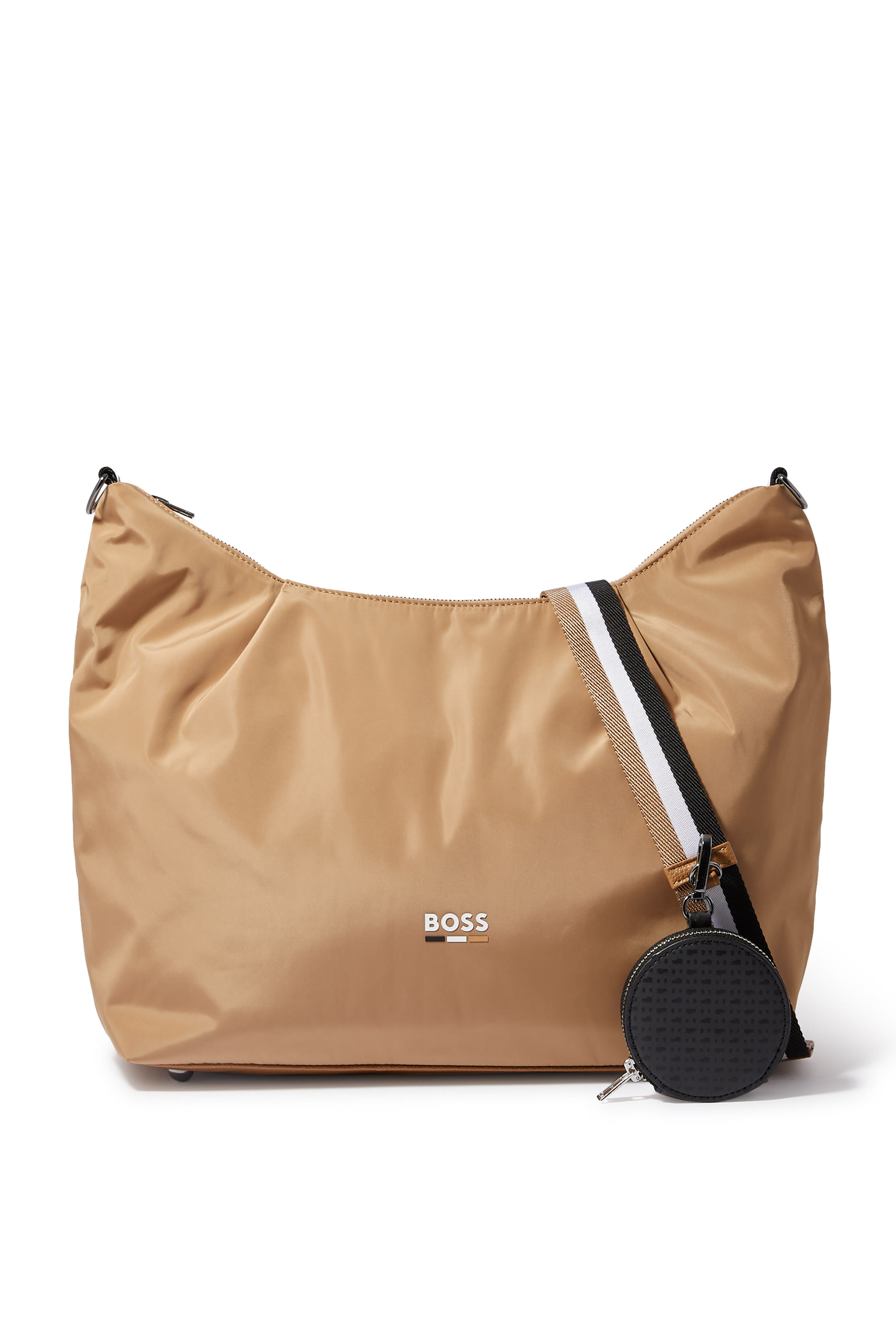 حقيبة مستلزمات أطفال بنقشة شعار الماركة