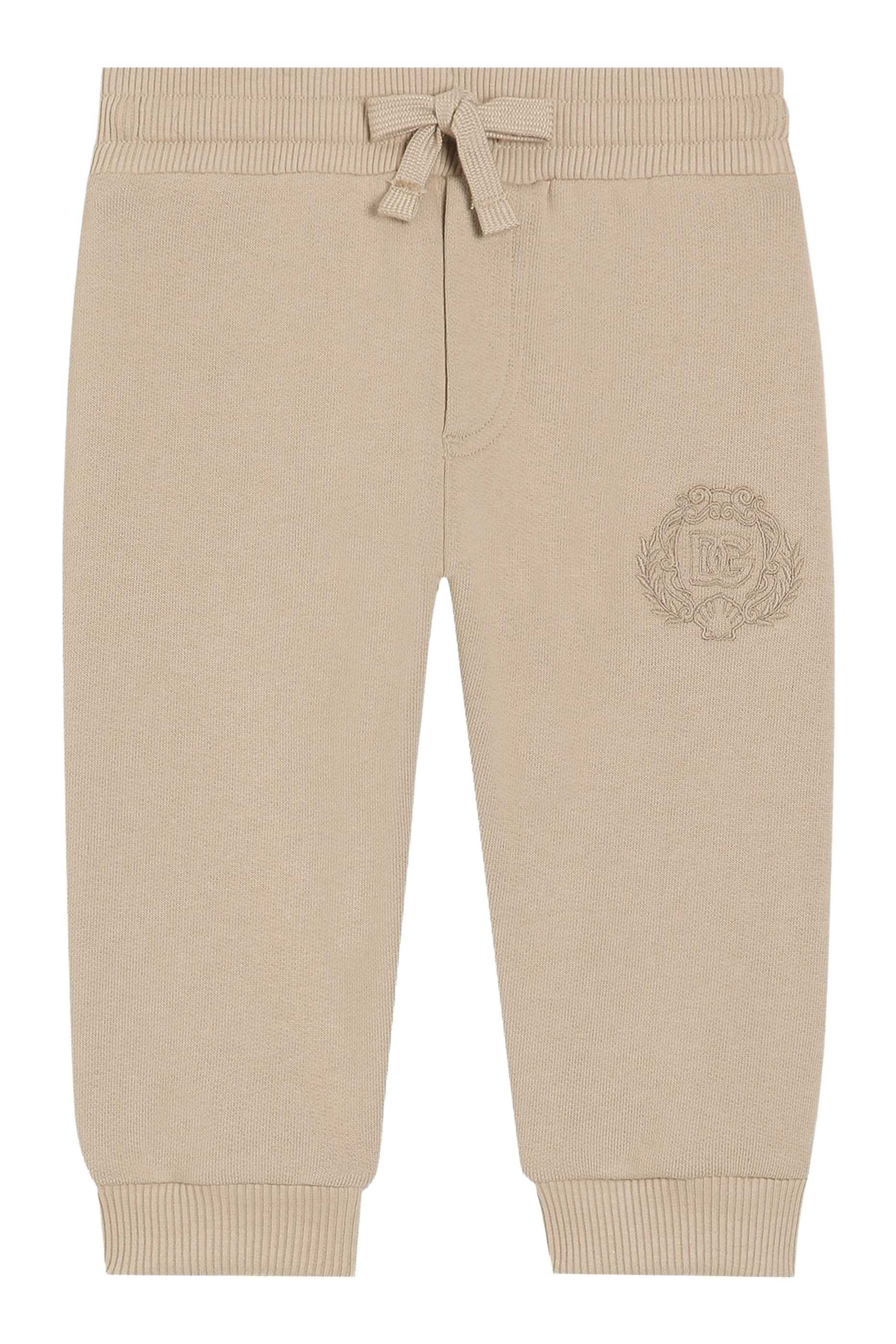 بنطال بشعار الماركة صوف للأطفال