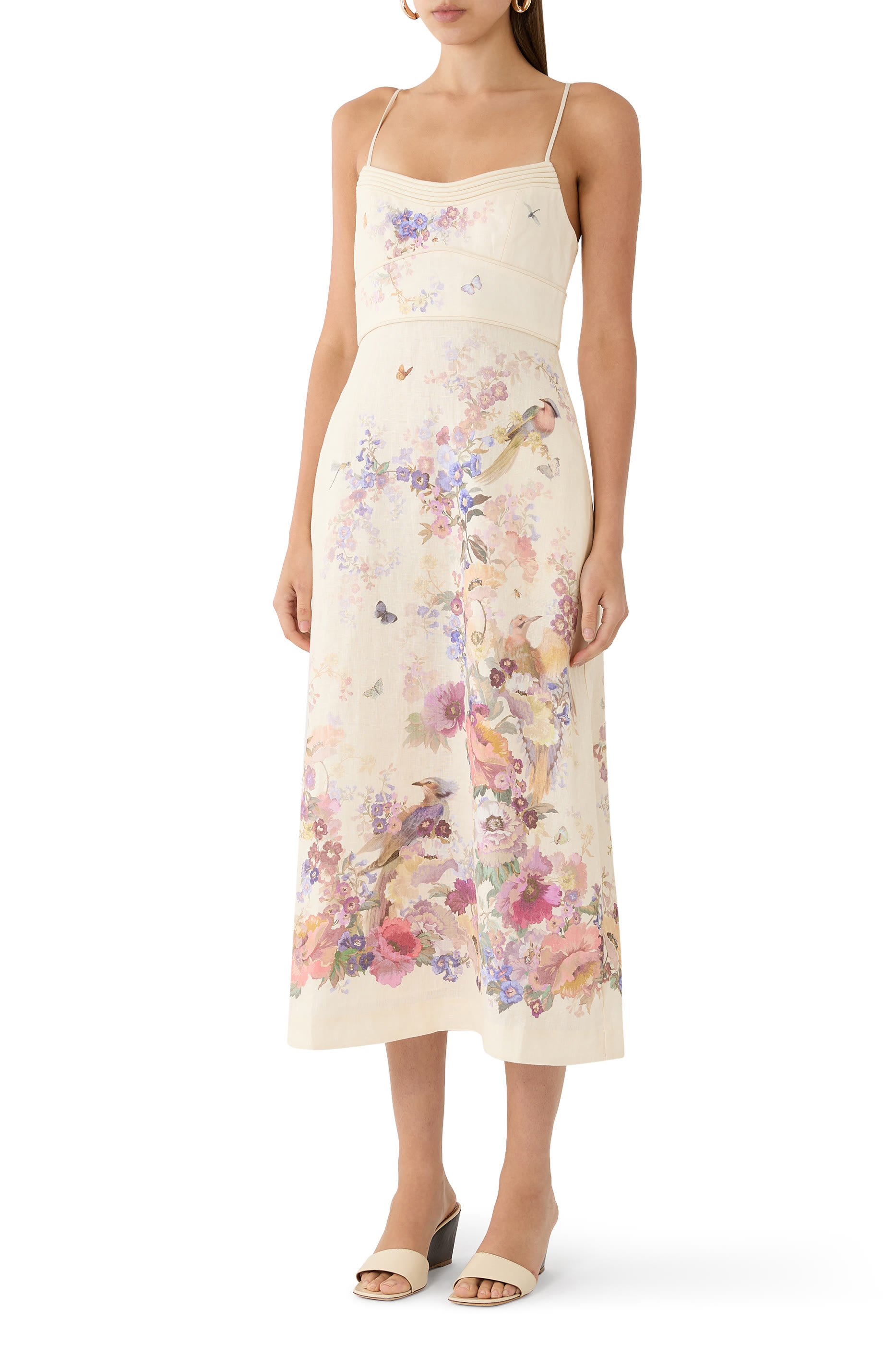 فستان الكيمي متوسط الطول 