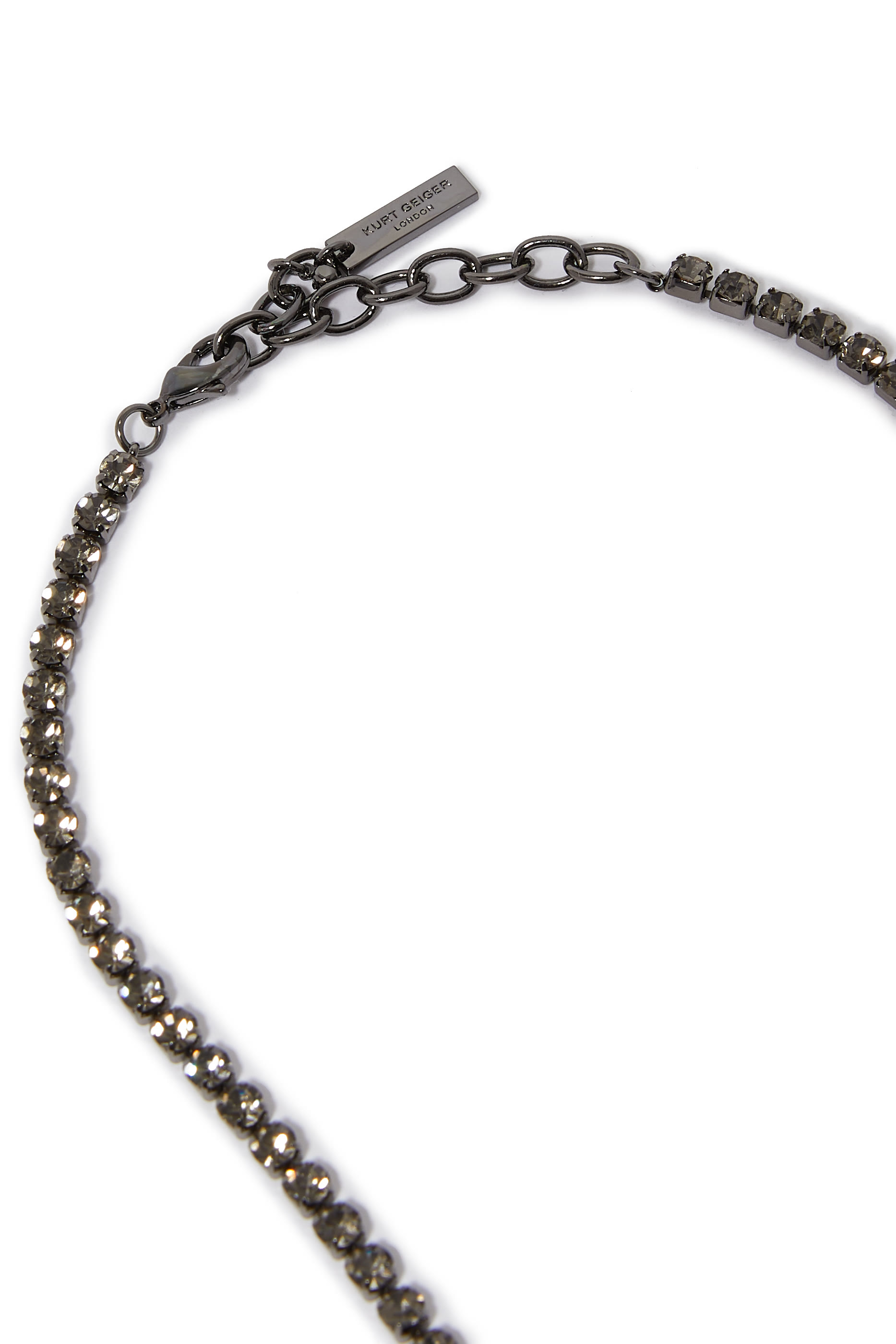 قلادة بدلاية بتصميم عين حسود مرصعة بالكريستال، معدن