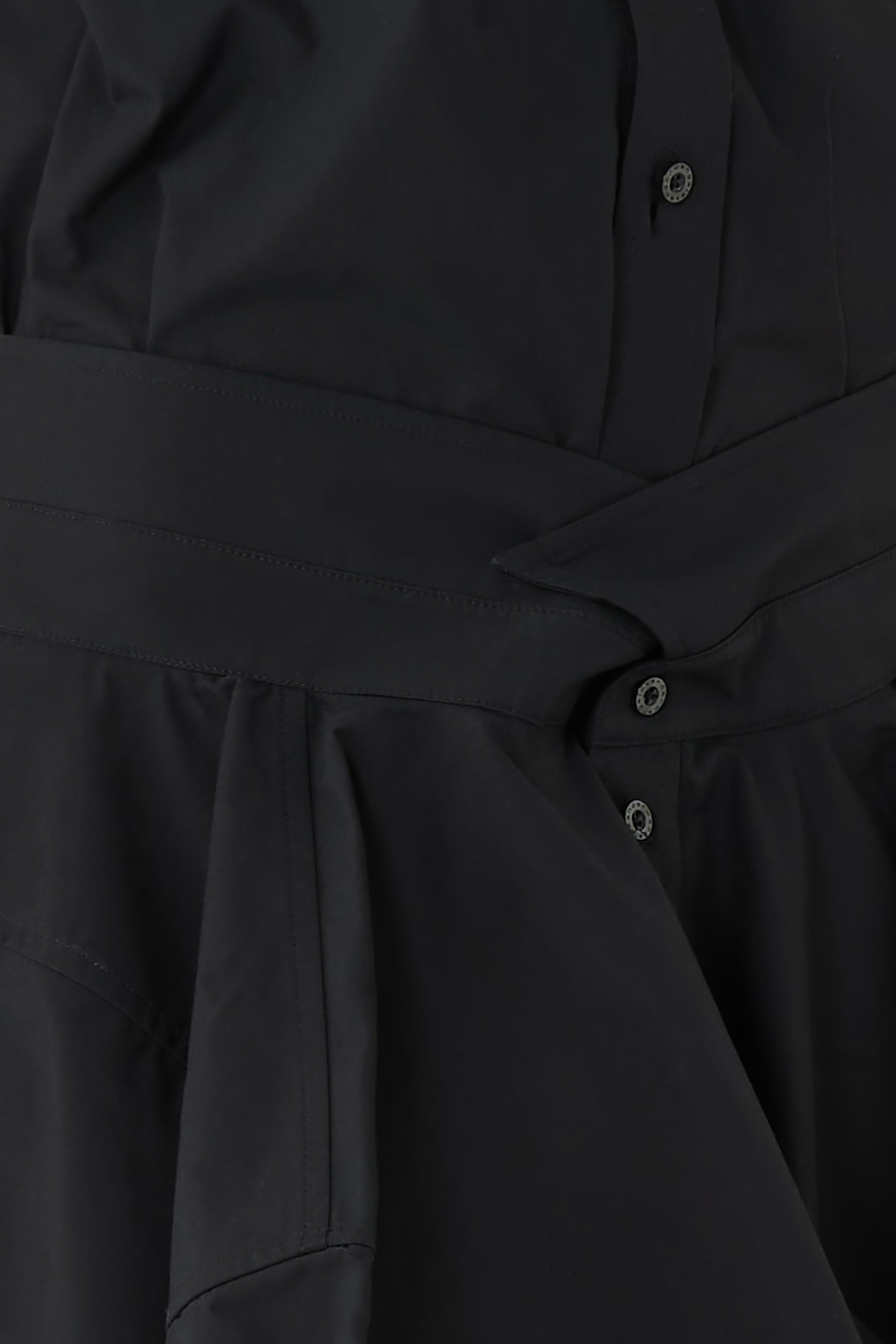 فستان بنمط قميص قطن