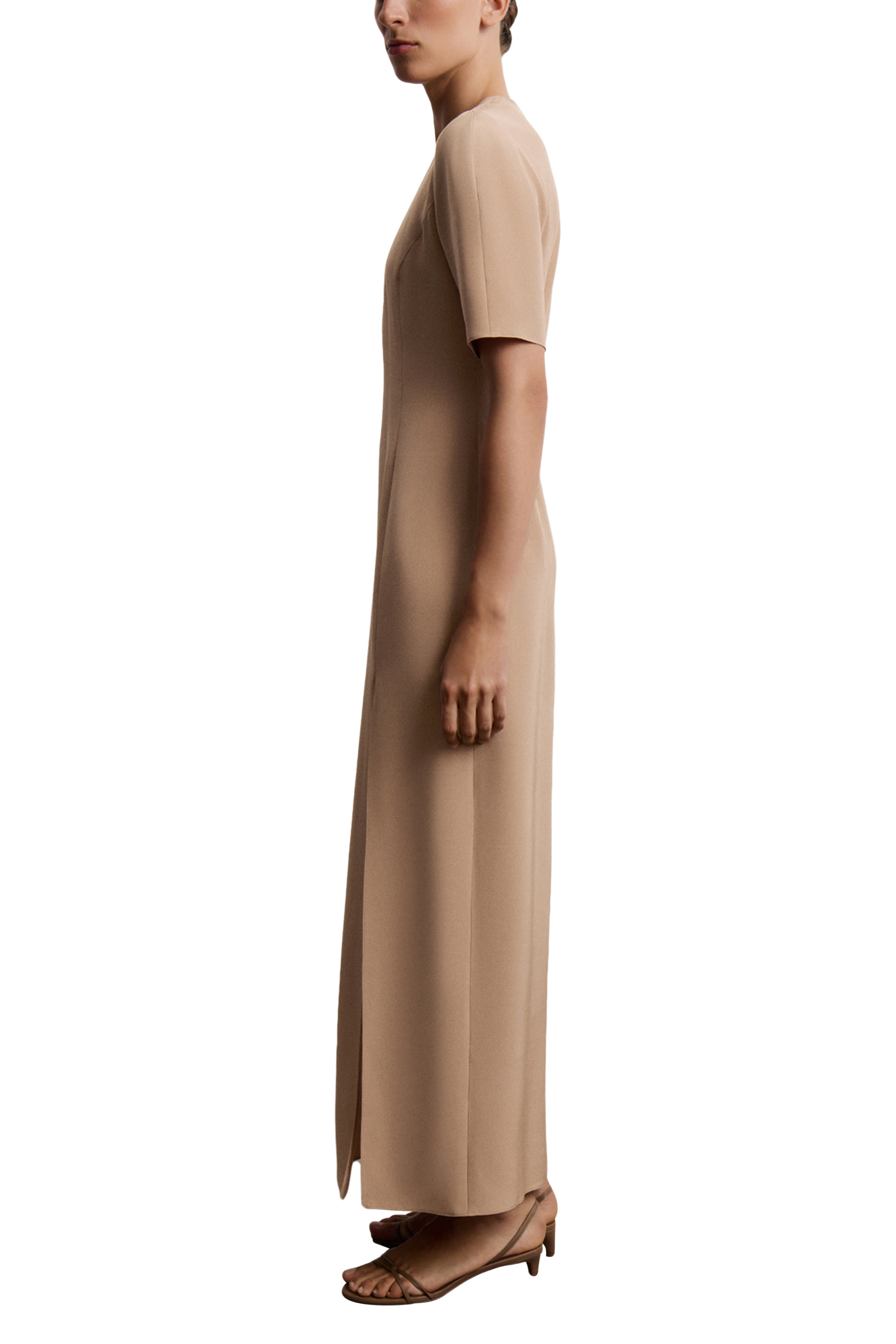 فستان حرير مولبيري