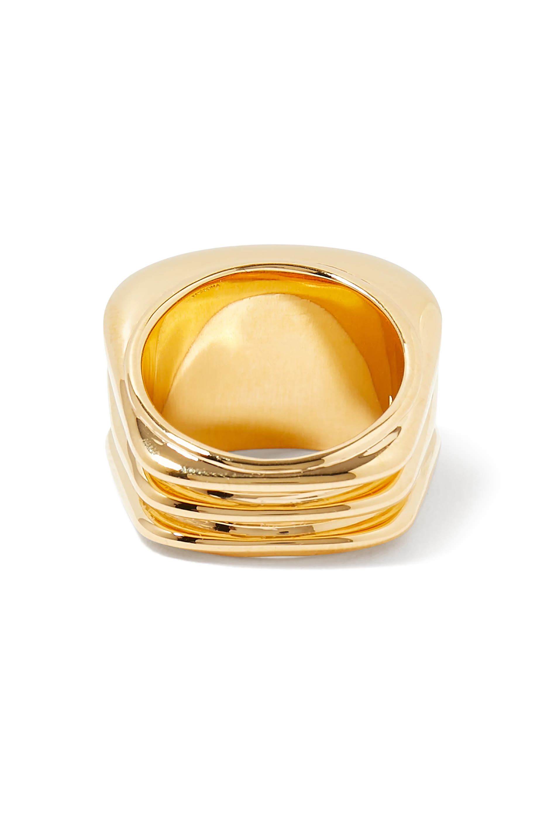 خاتم هيرا مقوس بثلاث حواف