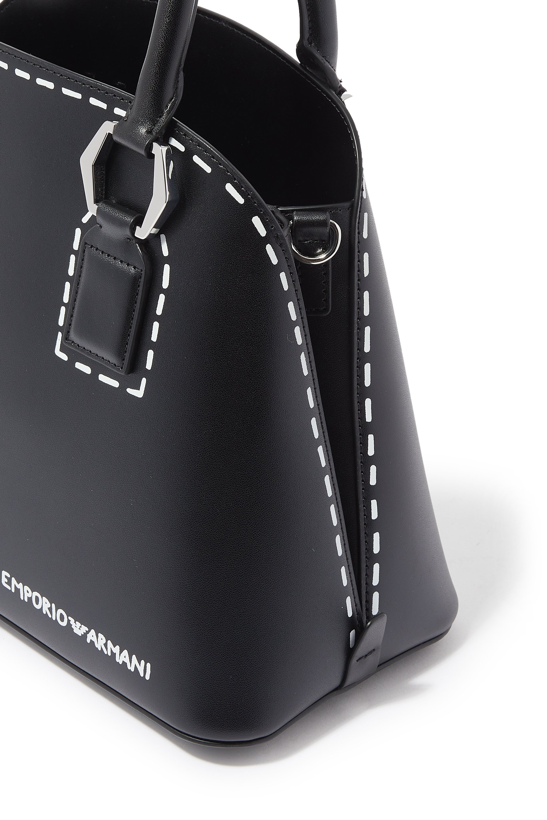 حقيبة يد ترابيز بطبعة خداع بصري