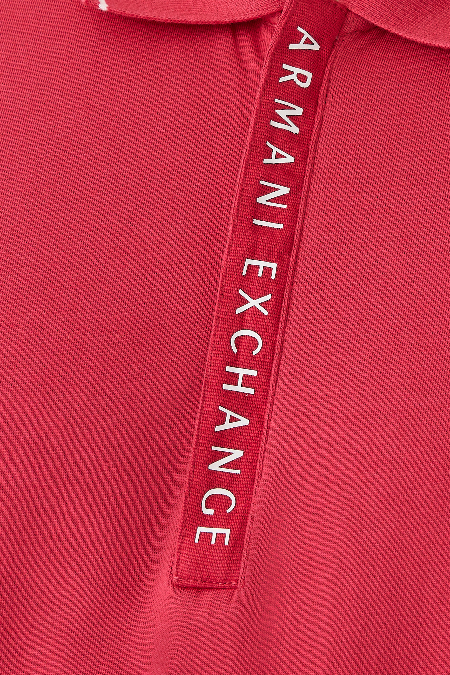 قميص بولو بشعار الماركة بلون مغاير