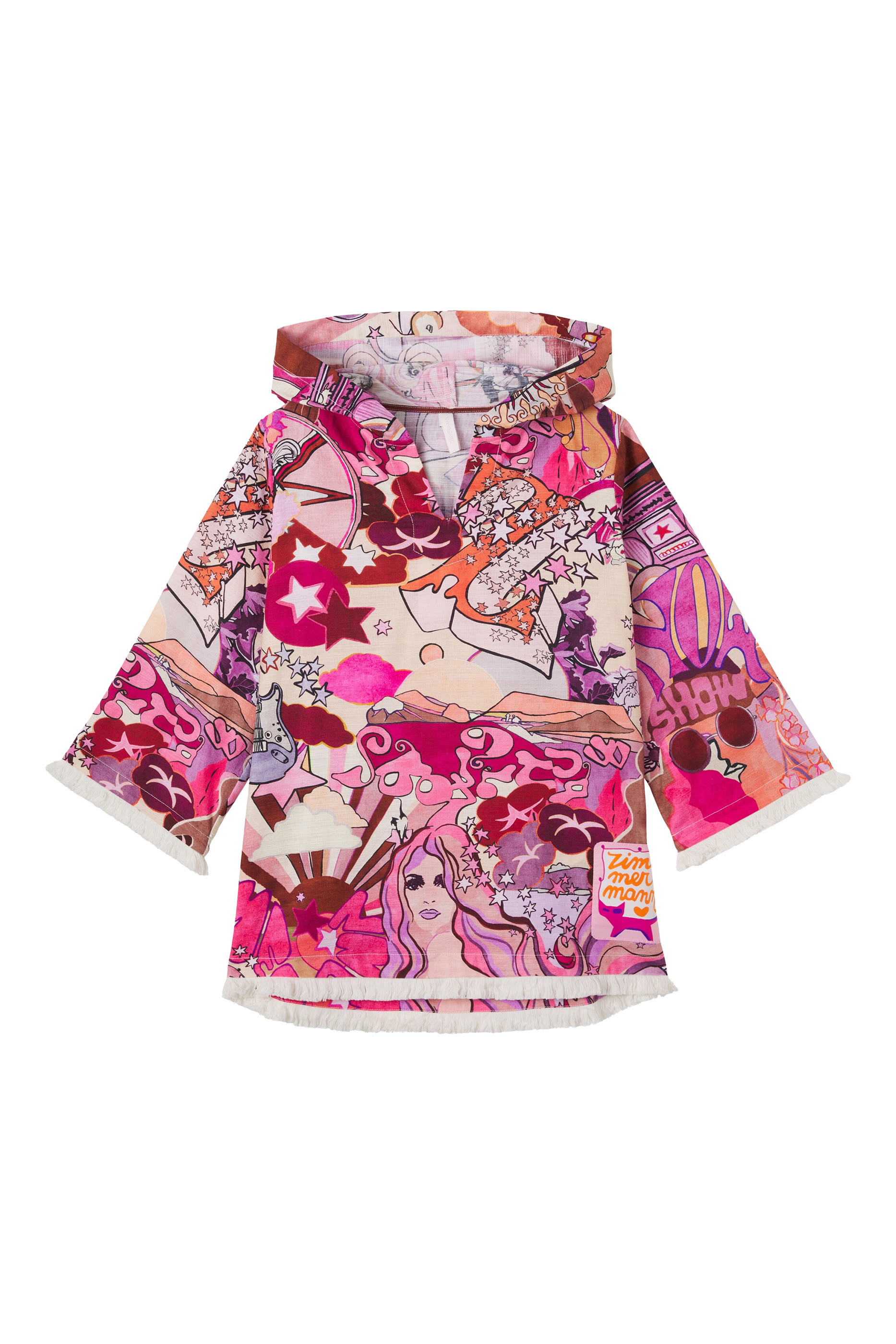 تونيك بيشنس بغطاء للرأس للأطفال