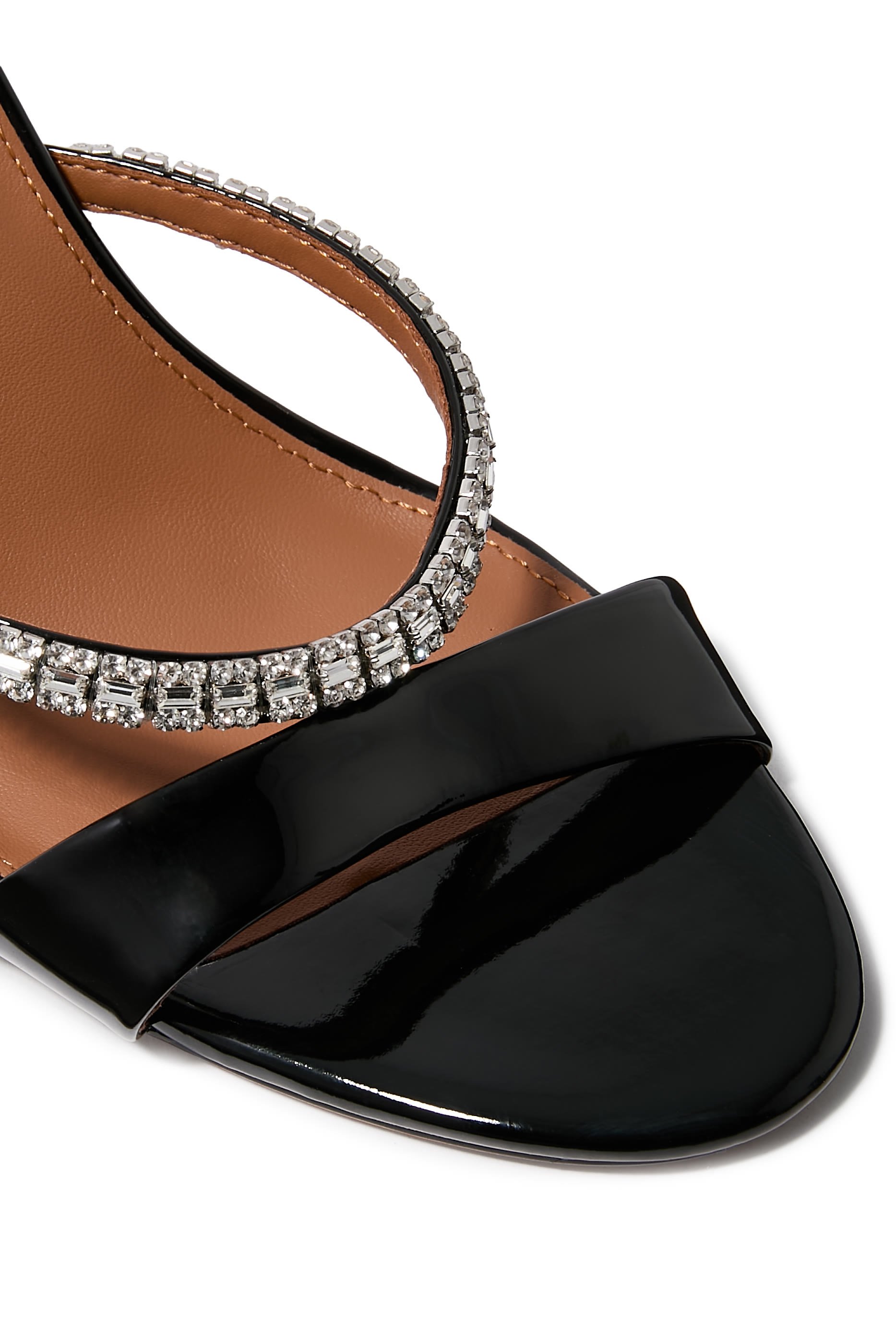 صندل 90 بسيور مرصعة بكريستال