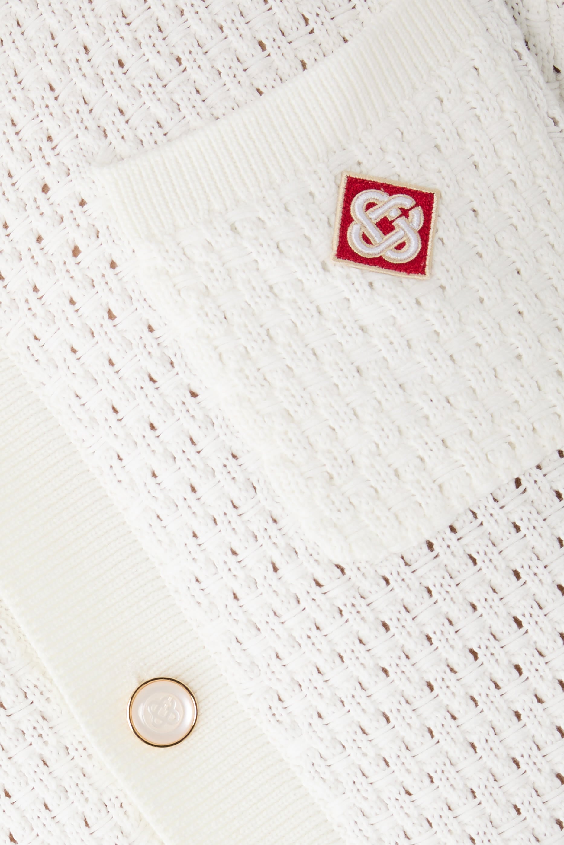 قميص كروشيه بأكمام قصيرة