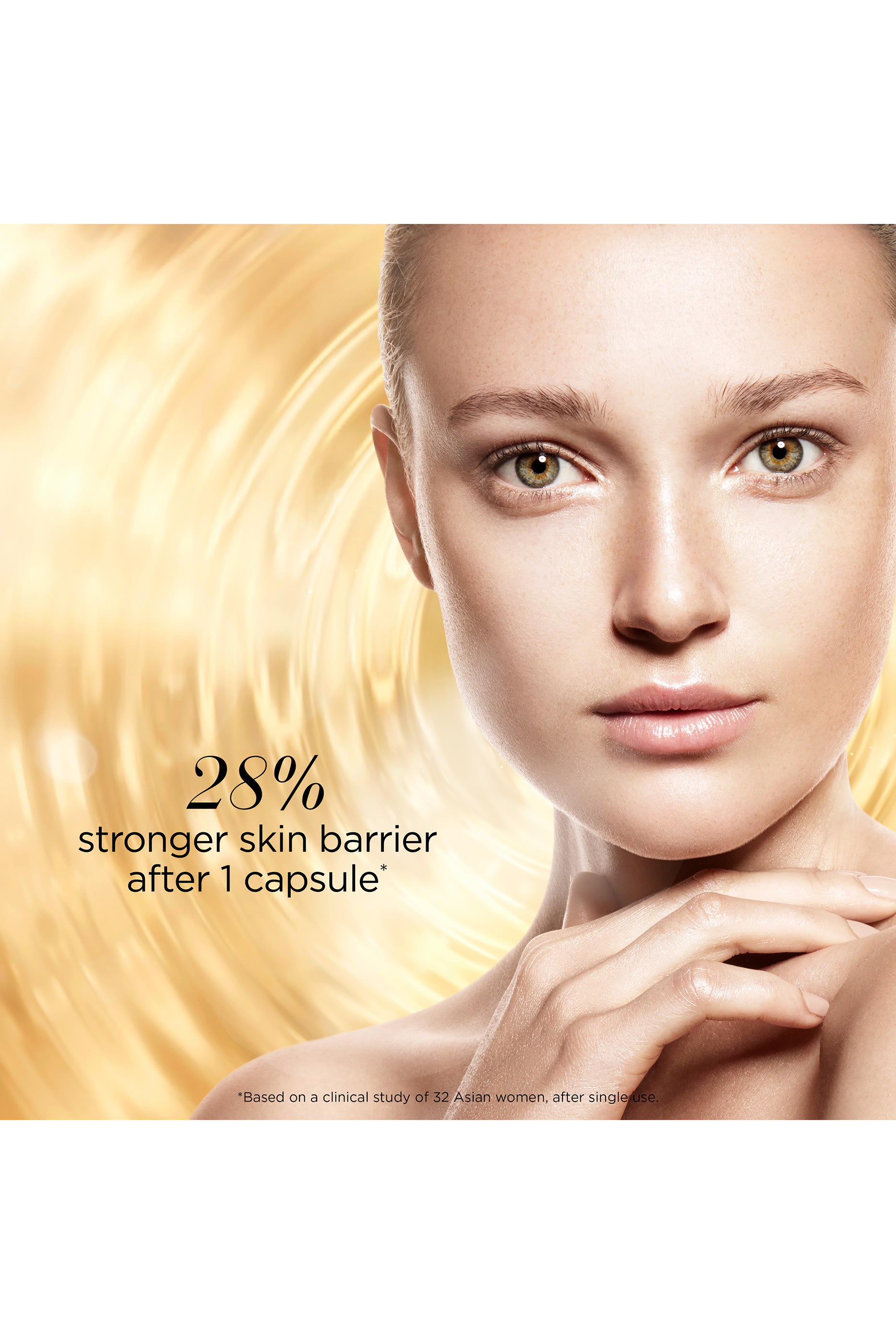 كبسولات بسيروم السيراميد المطور والخفيف لتقوية البشرة وتحسينها، 90 قطعة