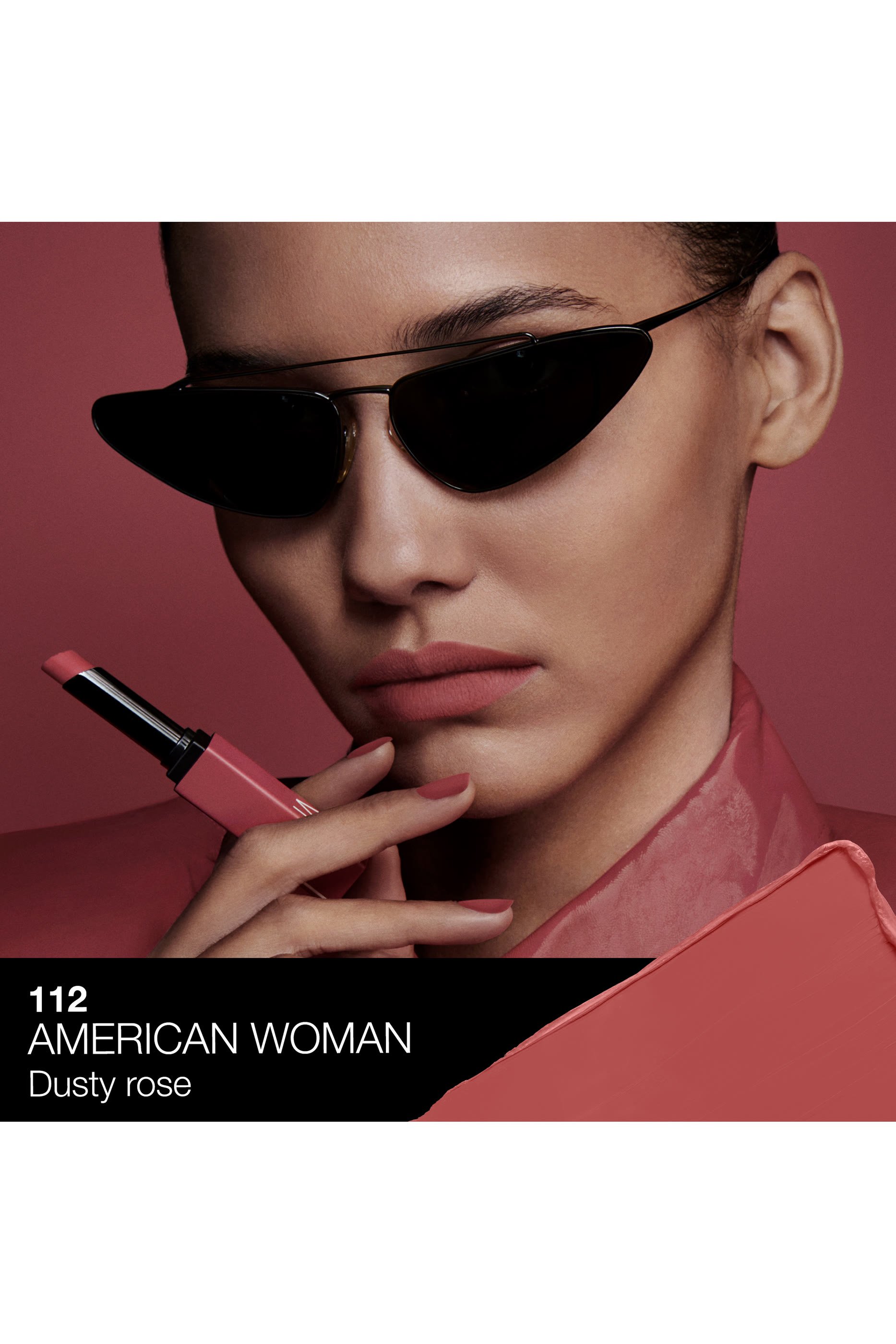 أحمر شفاه باورمات غير لامع بلون مركز