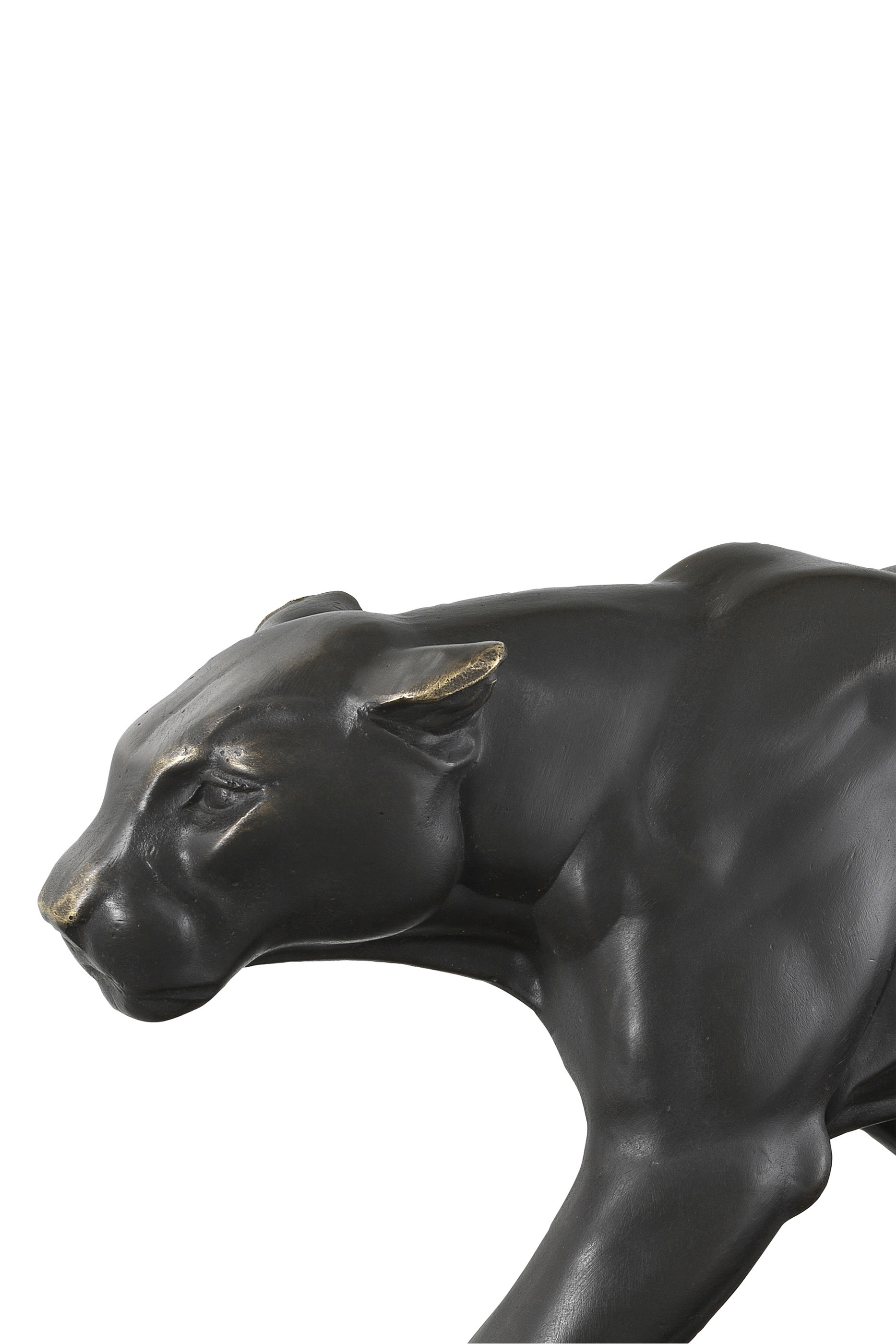 تمثال فهد بقاعدة رخام