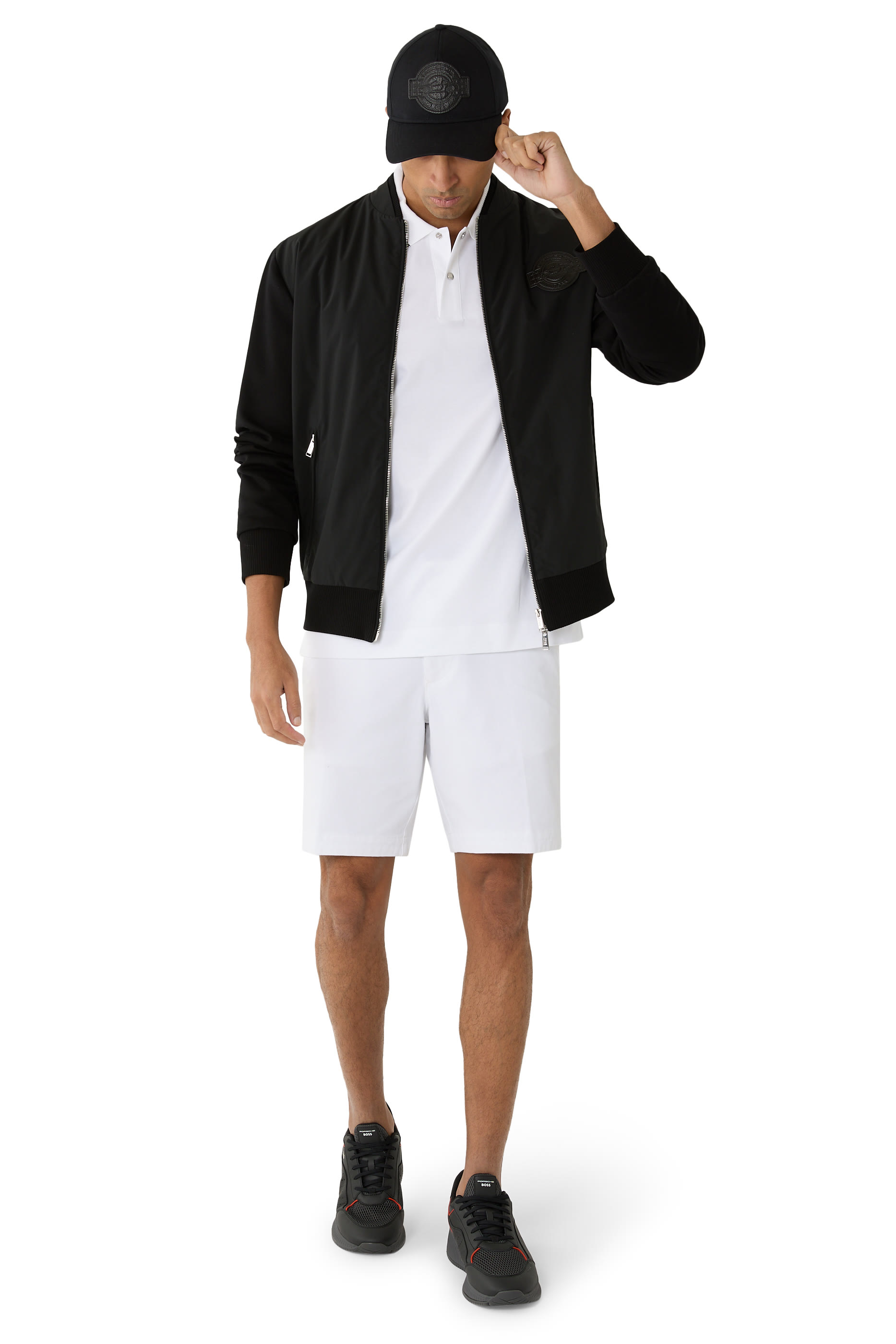 H-Slice Slim-Fit Shorts