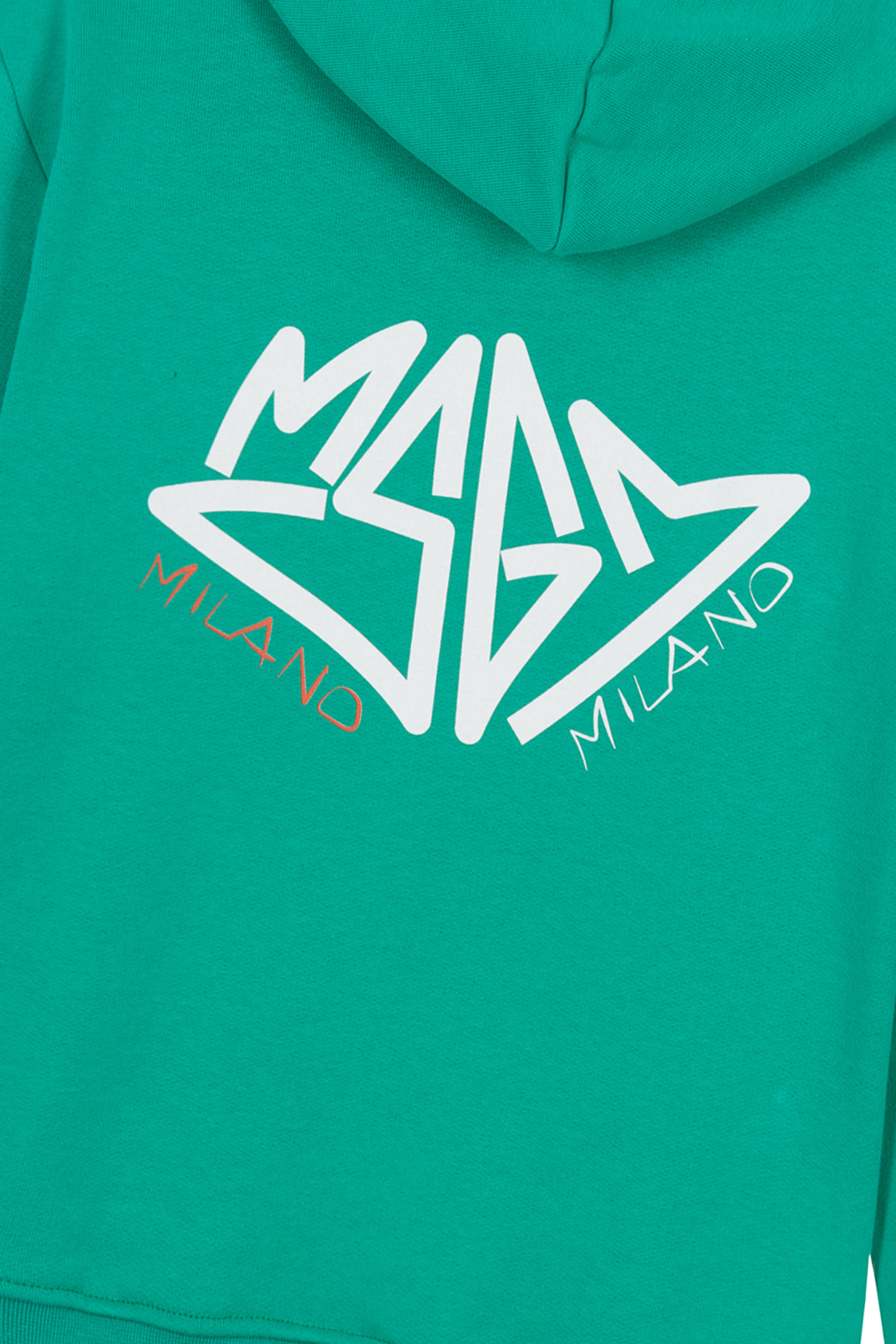 هودي بطبعة شعار الماركة للأطفال