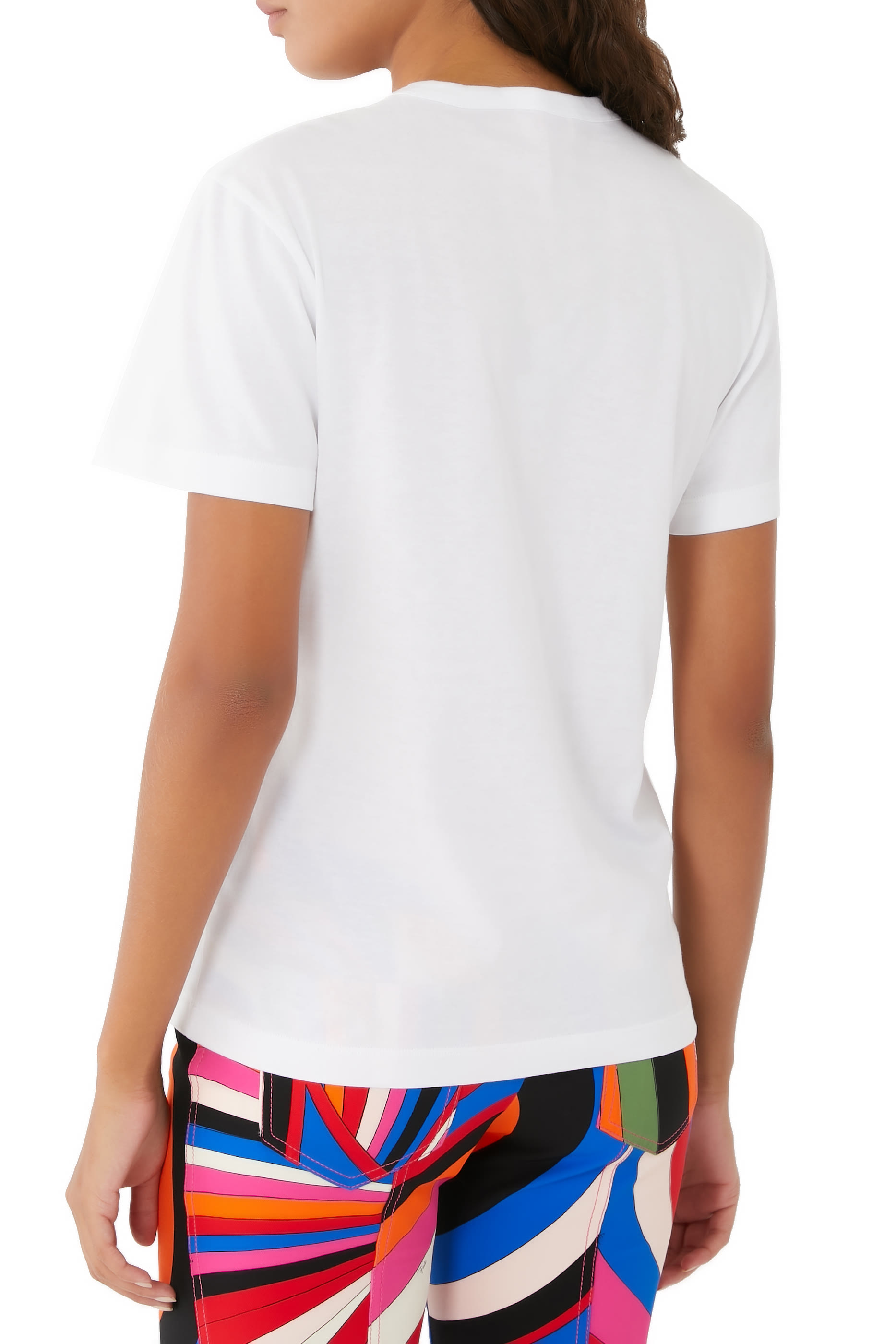 تيشيرت قطن بشعار الماركة