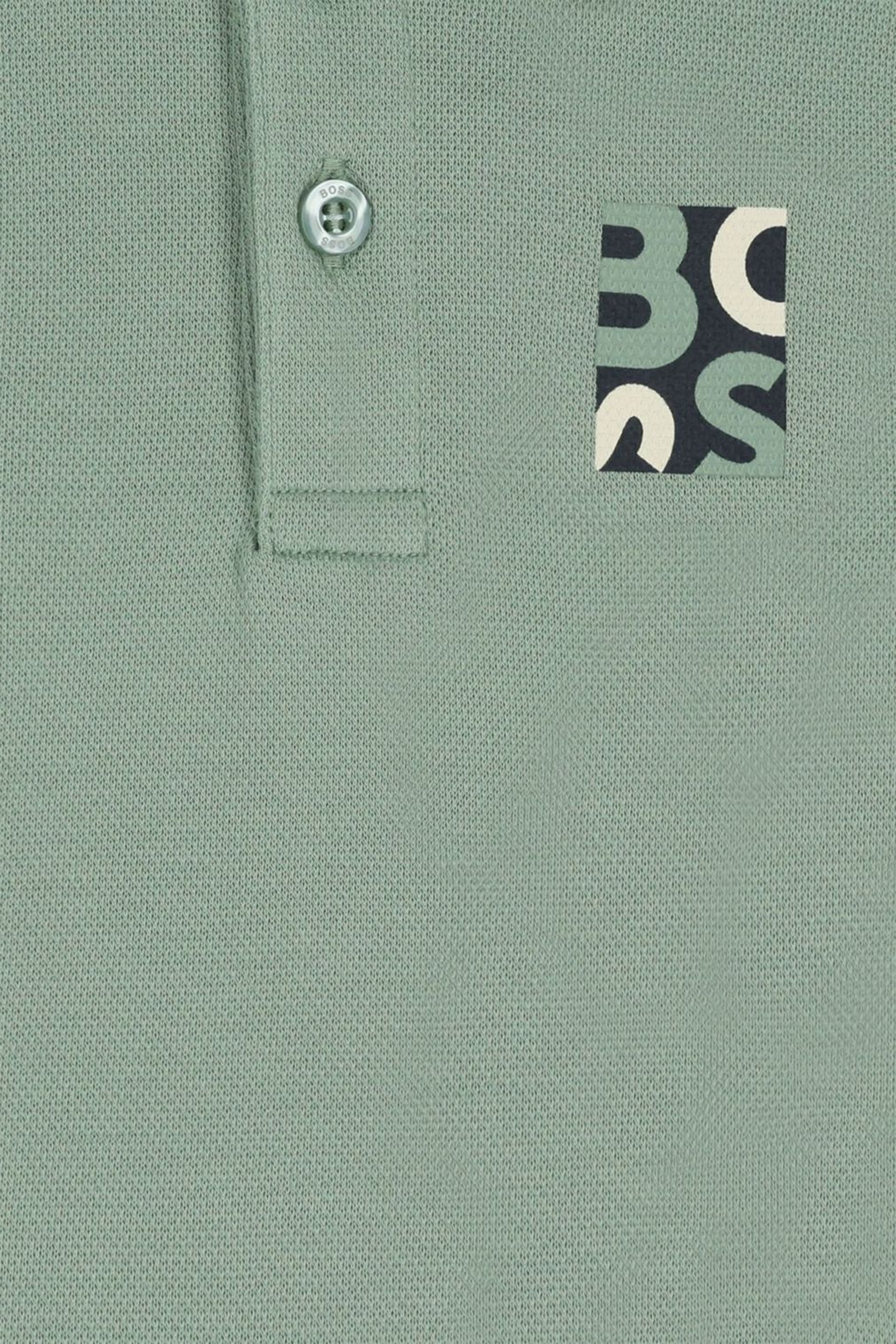 قميص بولو بأكمام قصيرة للأطفال